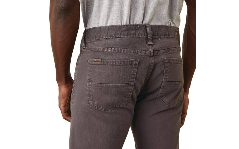 Ariat Men's M7 Grizzly Dark Khaki Straight Leg Jeans IRFBDLHB_LF85N