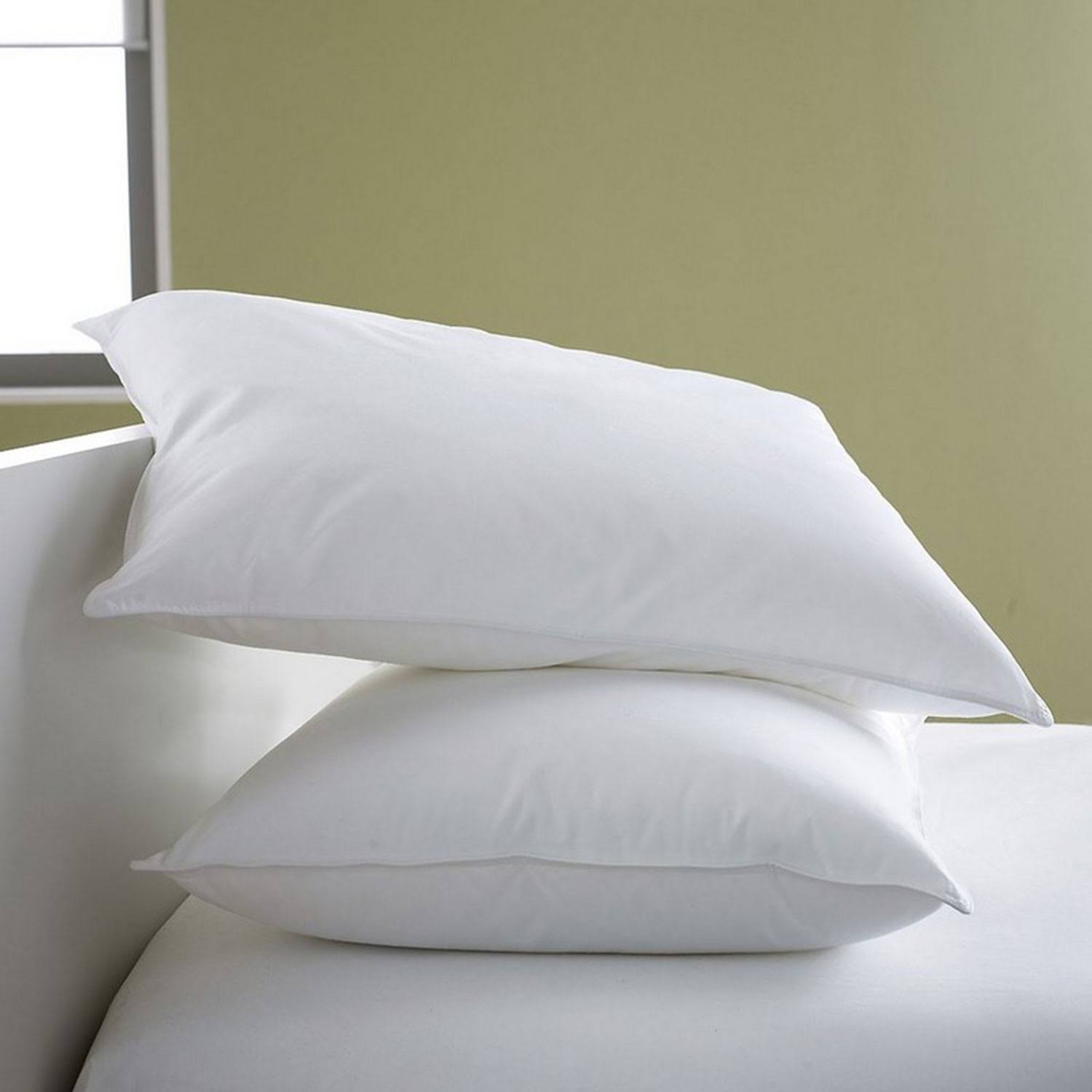 Down Free Two Pack Pillows - White Size Standard | The Company JB1LI7JS_8IMLW