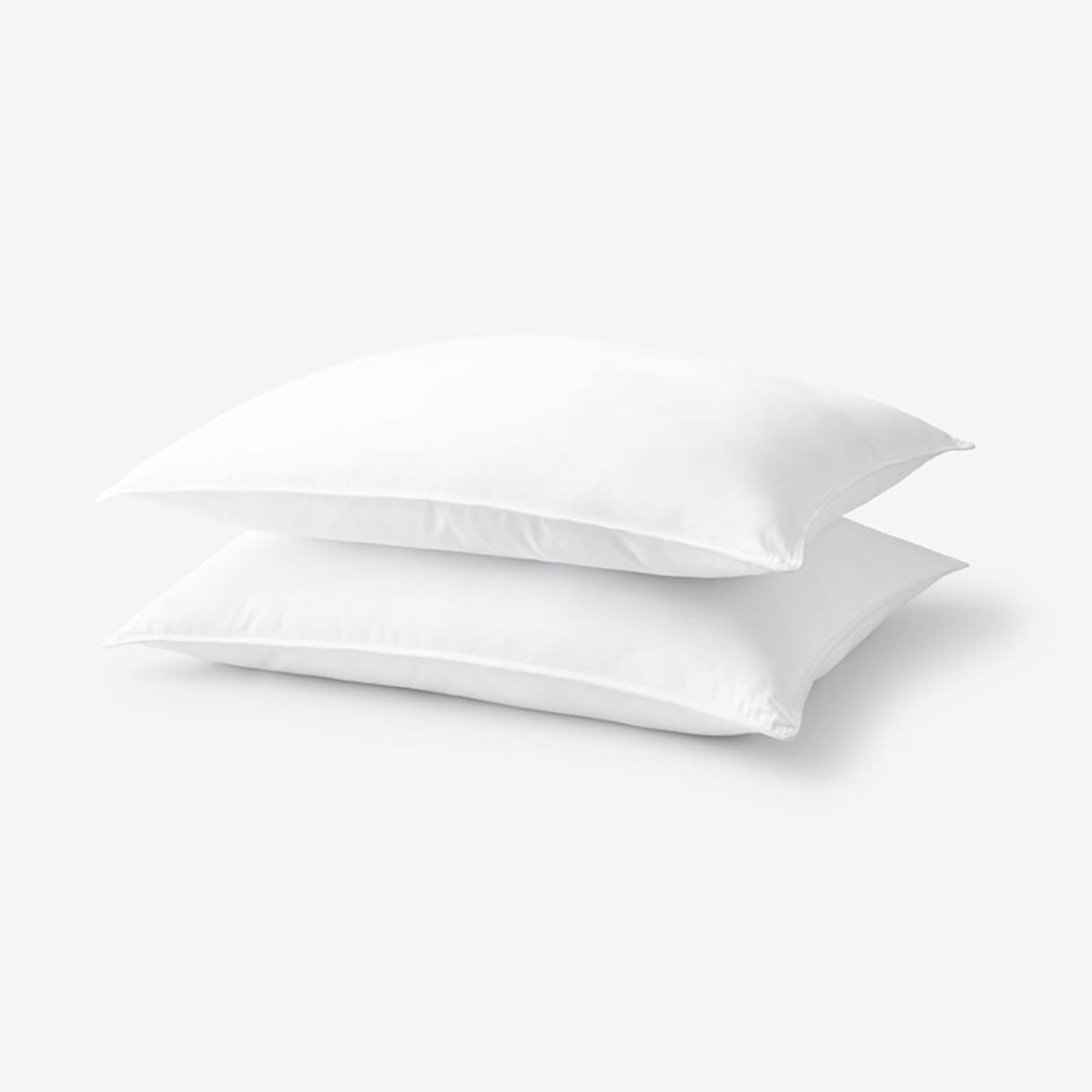 Down Free Two Pack Pillows - White Size Standard | The Company JB1LI7JS_8IMLW