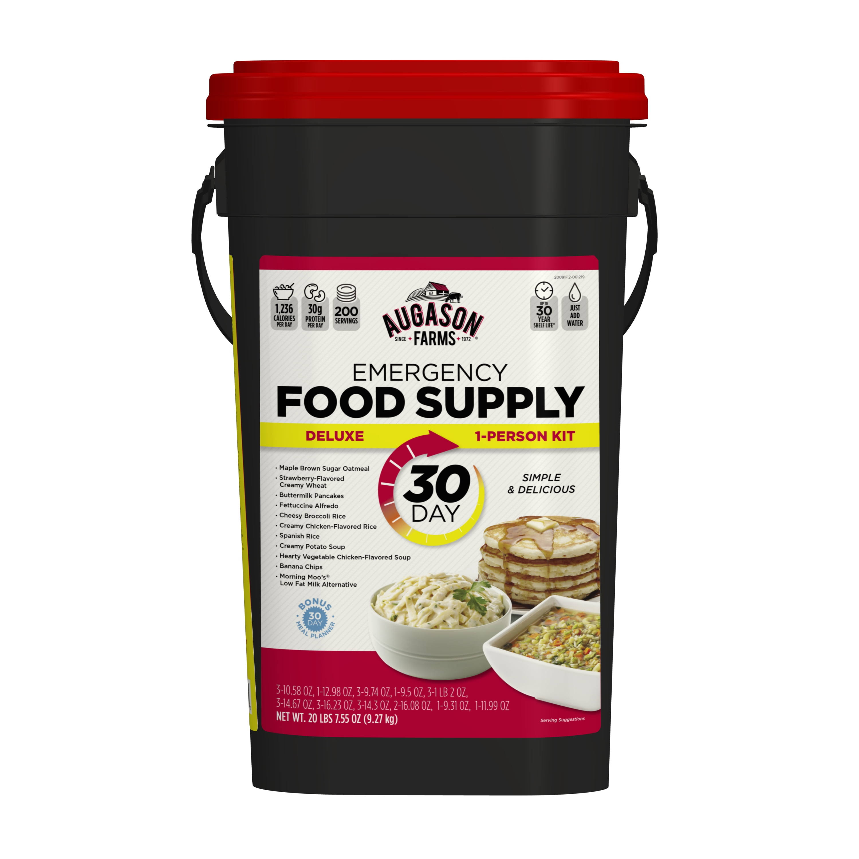 Augason Farms Emergency Food Supply, Deluxe, 30 S3O7CTQL_XAIP2
