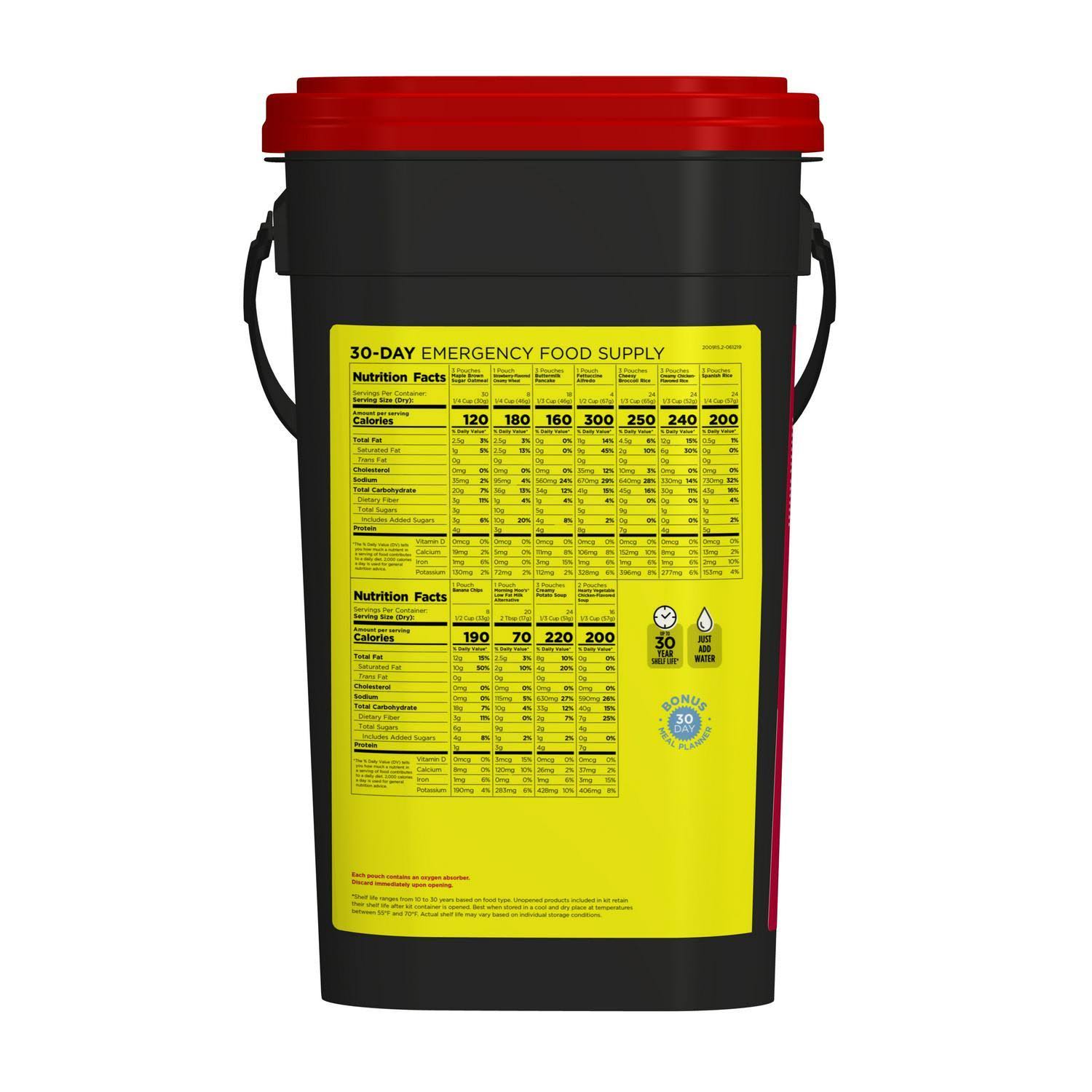Augason Farms Emergency Food Supply, Deluxe, 30 S3O7CTQL_XAIP2