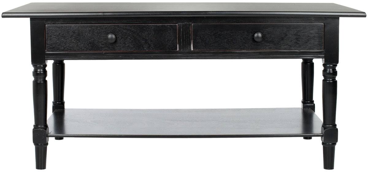 Safavieh Boris 2 Drawer Coffee Table - Distressed XTW42KA0_FTZCK