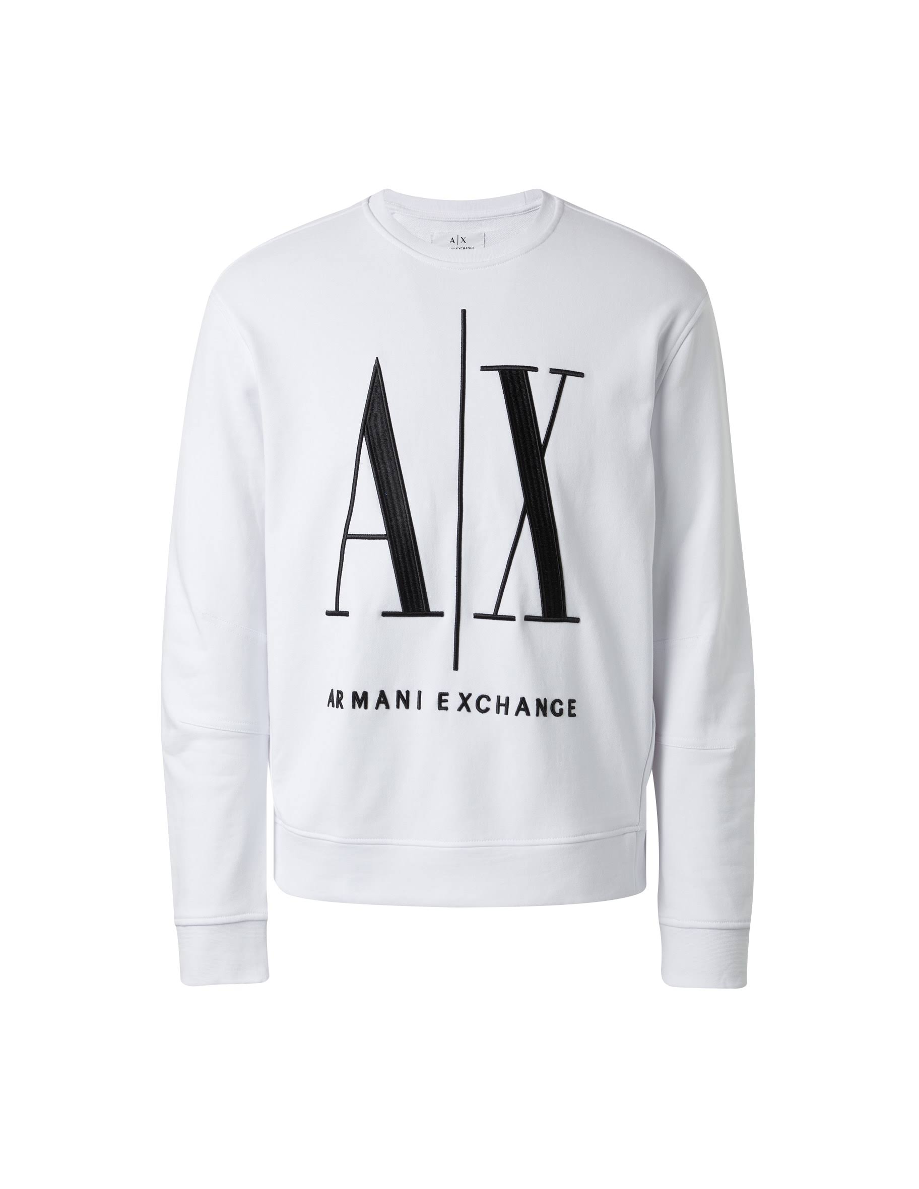 Armani Exchange Men Sweatshirts - White - ZBKN63UU_7OLCT