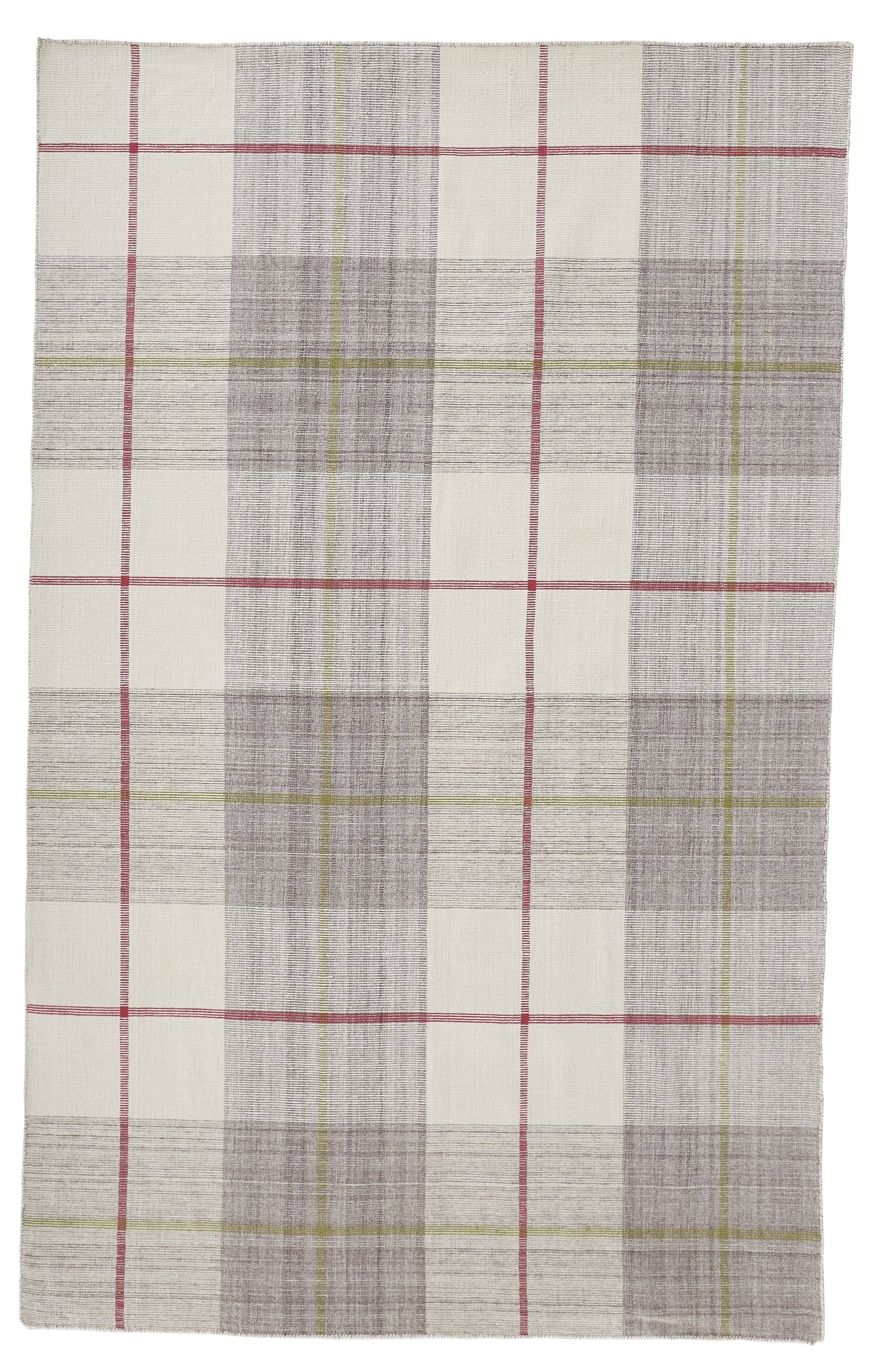 Feizy Moya Soft Casual Plaid, Handmade, Brown Area Rug - 8' X 10' XYXVNBQW_VIGNG