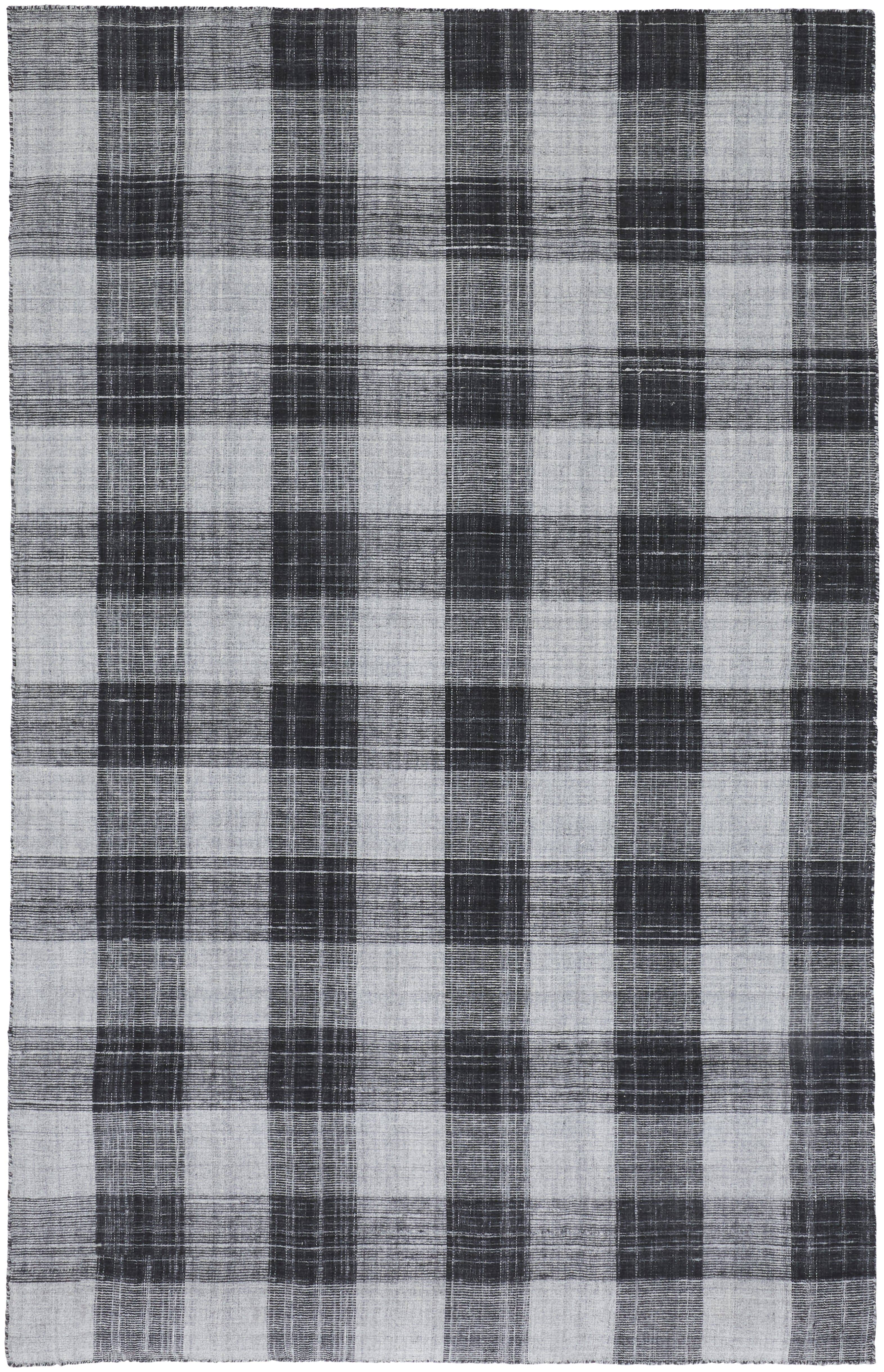 Feizy Moya Soft Casual Plaid, Handmade, Brown Area Rug - 8' X 10' XYXVNBQW_VIGNG