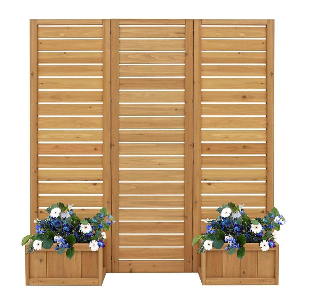 Yardistry Fusion Privacy Screen With BBVI1W4M_NCLON