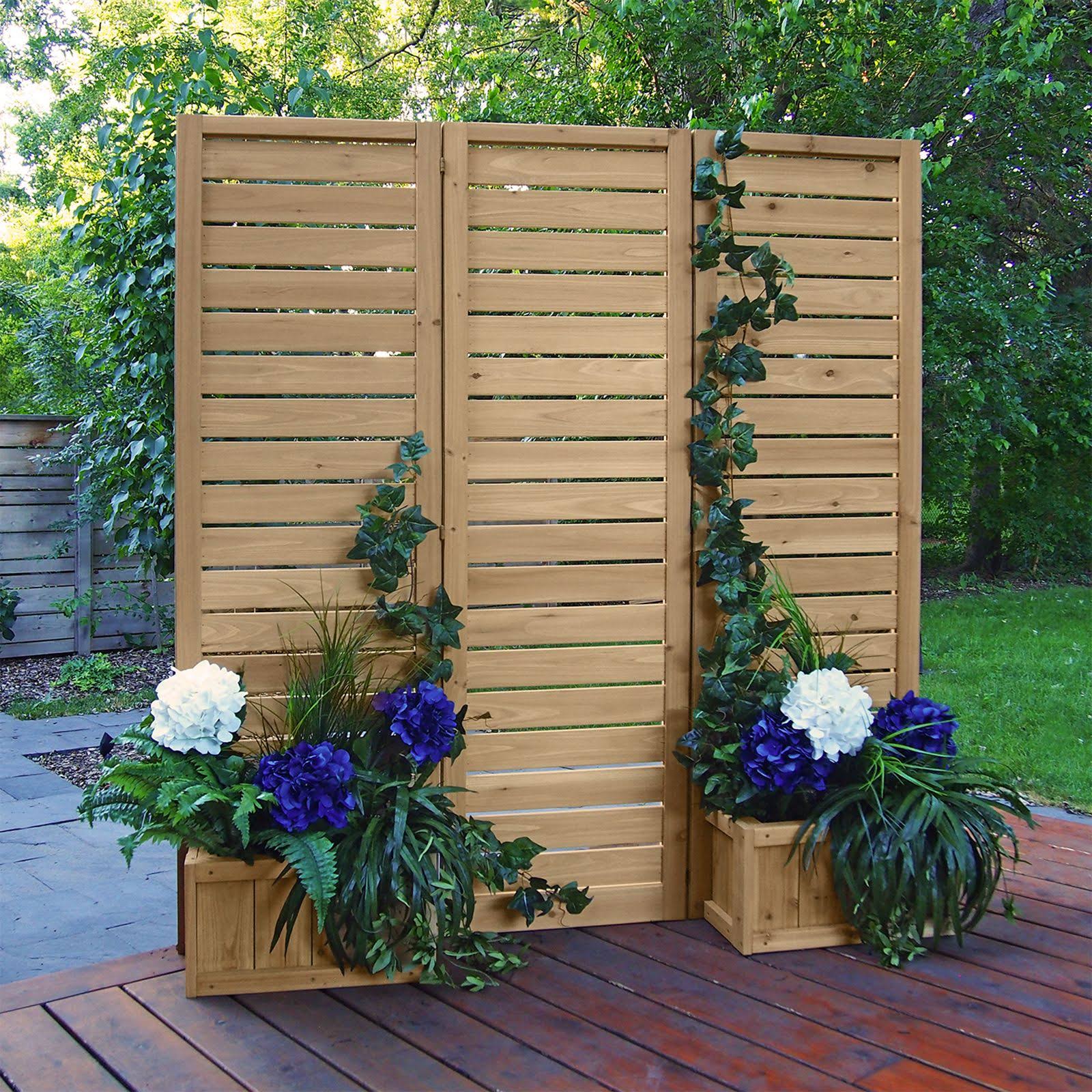 Yardistry Fusion Privacy Screen With BBVI1W4M_NCLON