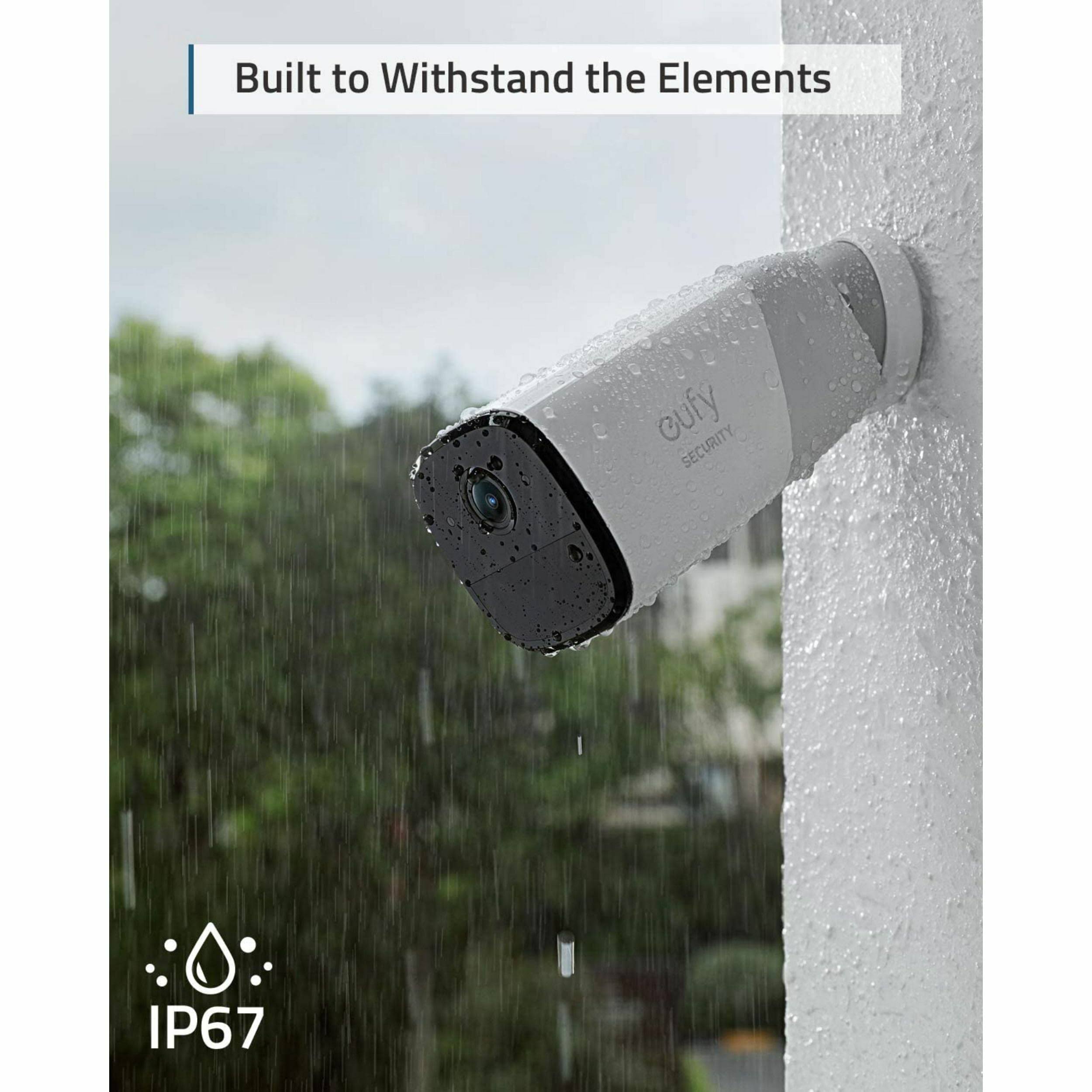 Eufy Eufycam 2 Pro 2k Indoor/Outdoor 2-Camera Security System - C1KCQ51M_A7OKT