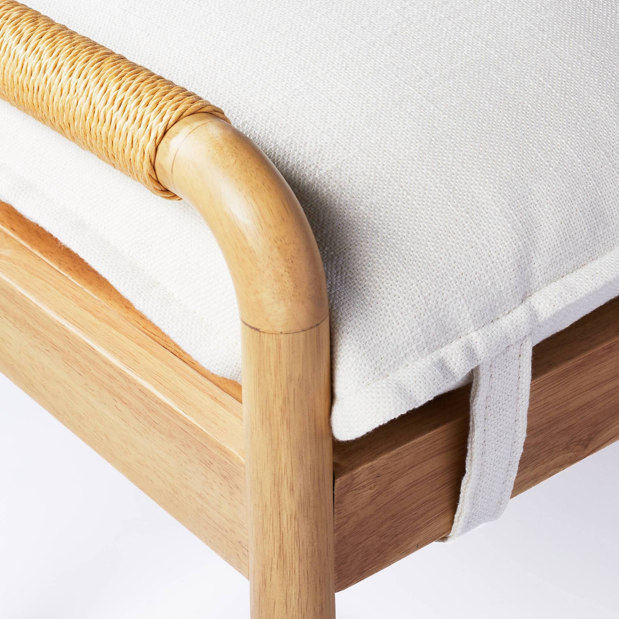 Ventura Bench Natural - Threshold Designed With Studio DABQPNBA_ENSNV