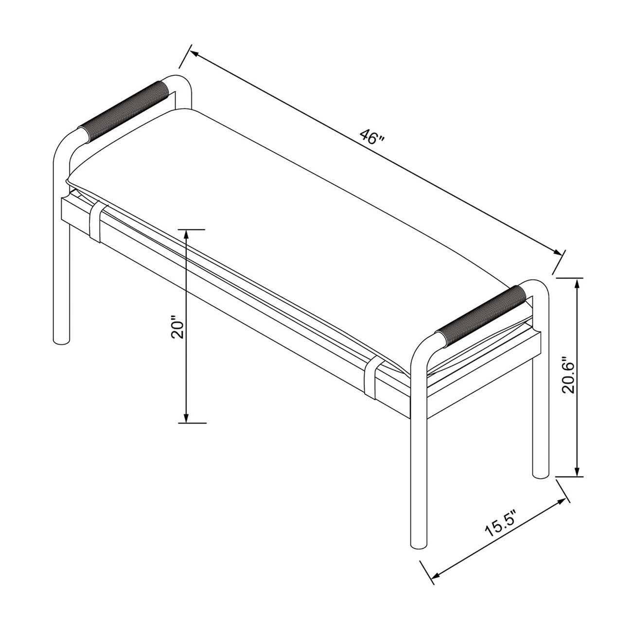 Ventura Bench Natural - Threshold Designed With Studio DABQPNBA_ENSNV