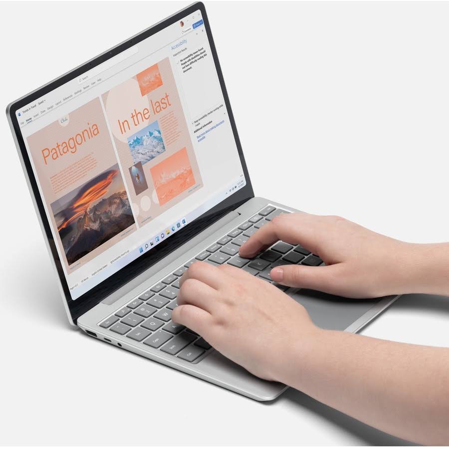 Surface Laptop Go 2 For Business, 256gb Ssd, Intel Core I5, 8gb Ram, Platinum, QI7WKFMC_LU3MP