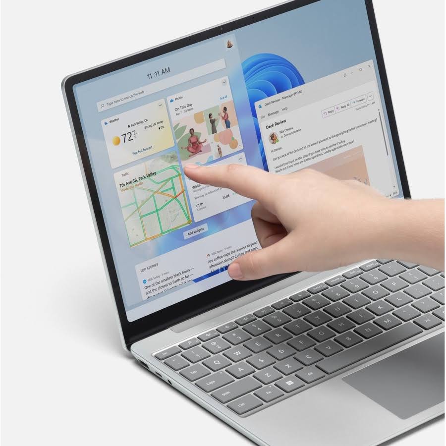 Surface Laptop Go 2 For Business, 256gb Ssd, Intel Core I5, 8gb Ram, Platinum, QI7WKFMC_LU3MP