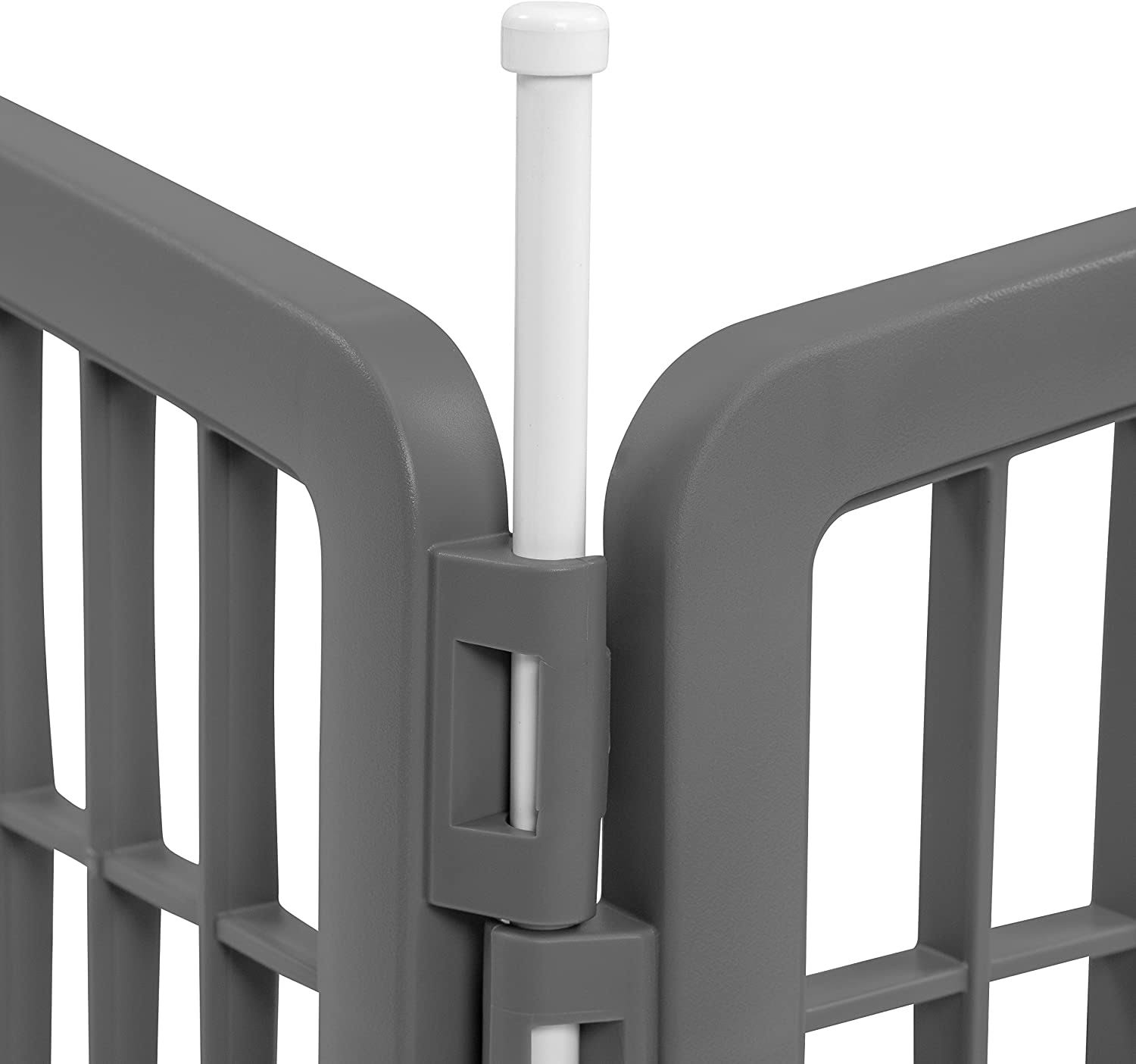 Iris 24'' Exercise 4-Panel Pet Playpen Without Door 08ARIP0I_MFGT1