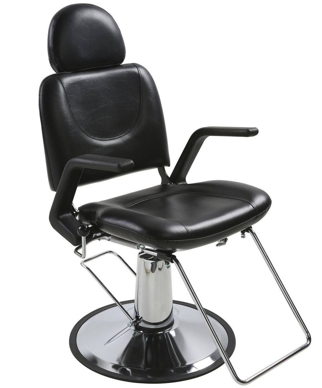 Buy-Rite Sue All-Purpose Hydraulic Reclining Salon Chair Heavy Duty Chrome XUXIIQRG_U5PPR