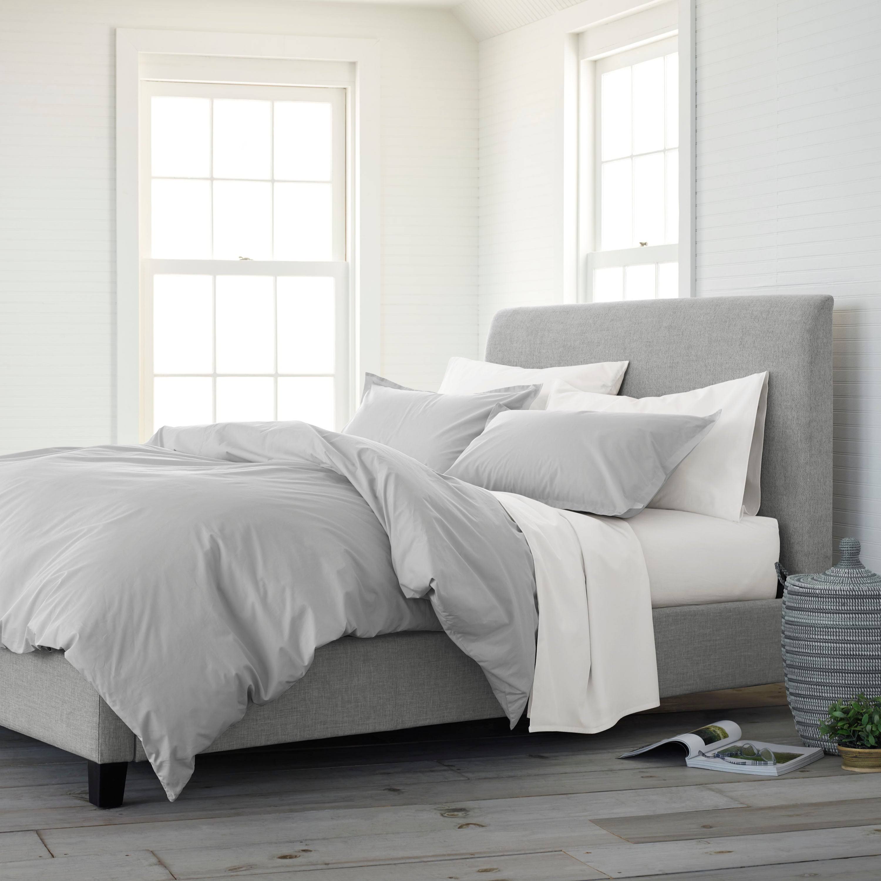 Ecopure Comfort Wash Comforter Set - Light Gray - Full/I2VHB6ET_QIY3N