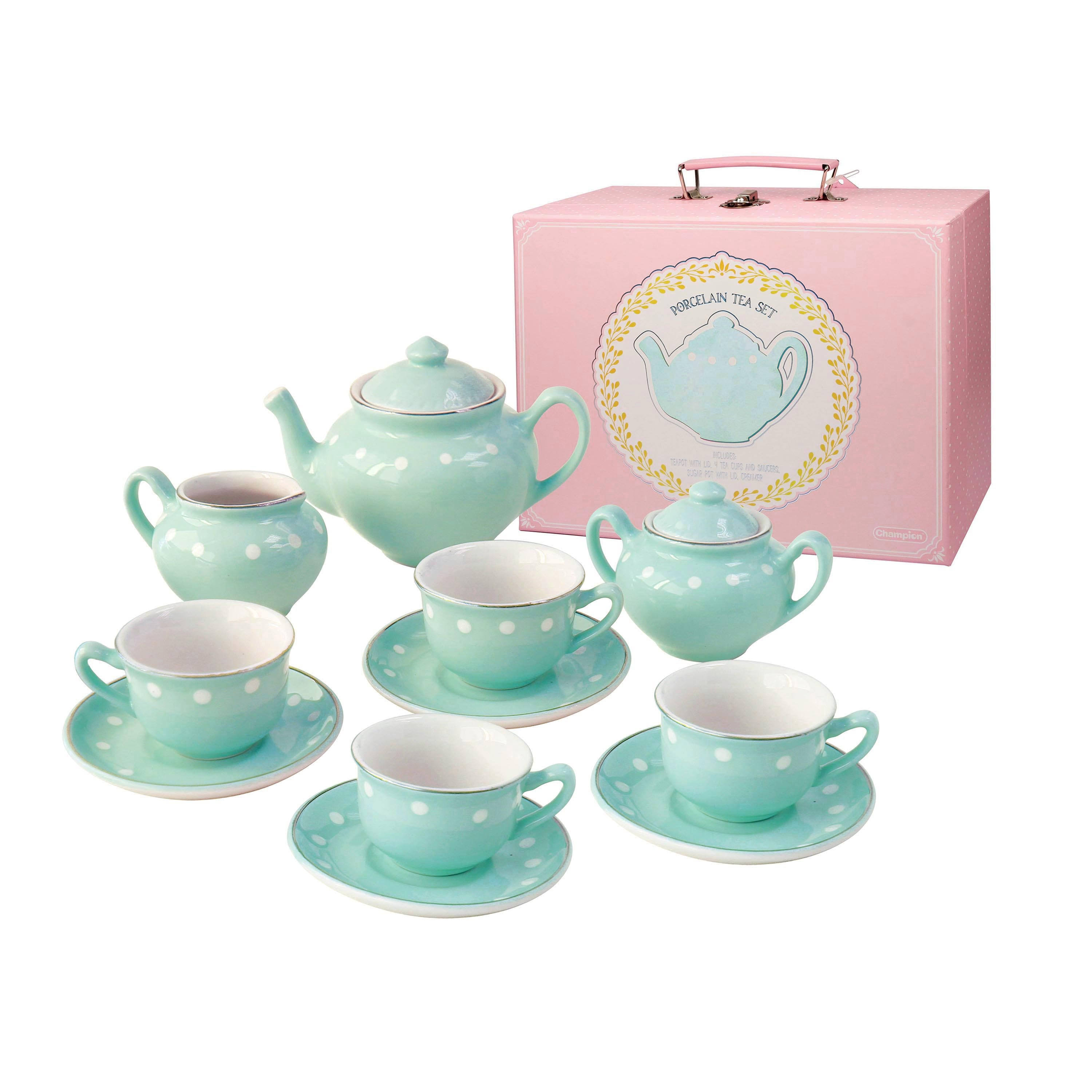 Bright Stripes - Porcelain Tea Set - U3OPTPTK_EYHRI