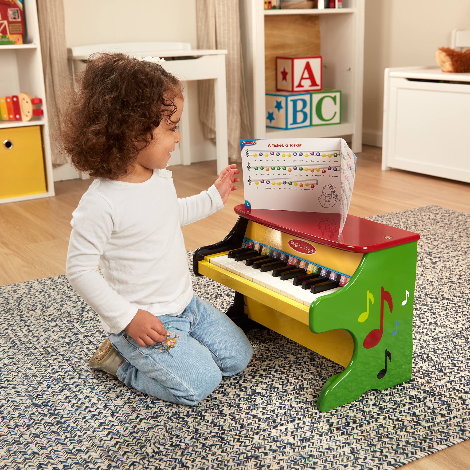 Melissa & Doug Learn-To-Play Piano With 25 Keys And Color-ORDZBVCW_NVM3I