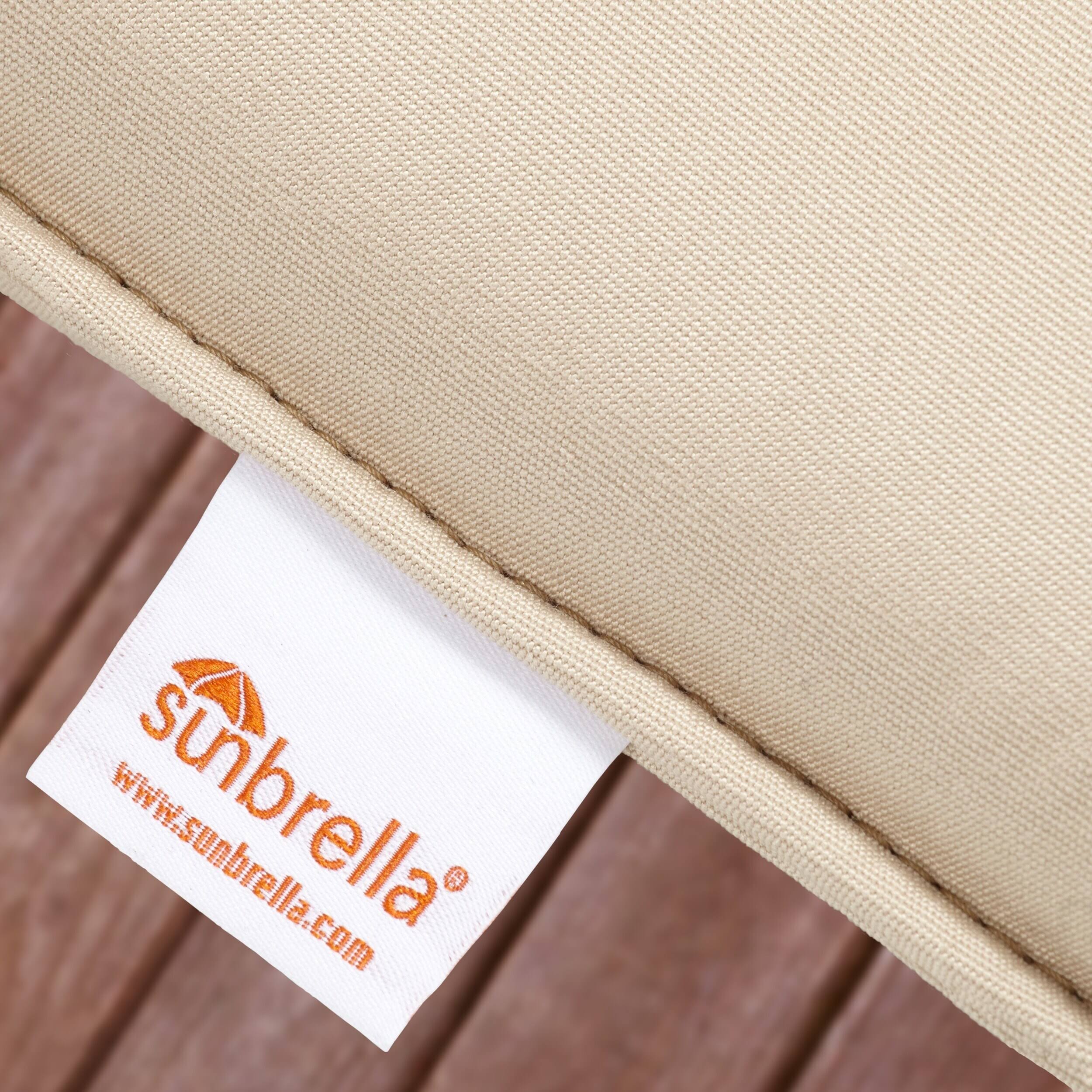 Sunbrella Canvas Black/ Canvas Natural Indoor/ Outdoor Pillows (Set) 12 In X 24 AABJJJRS_3RK43