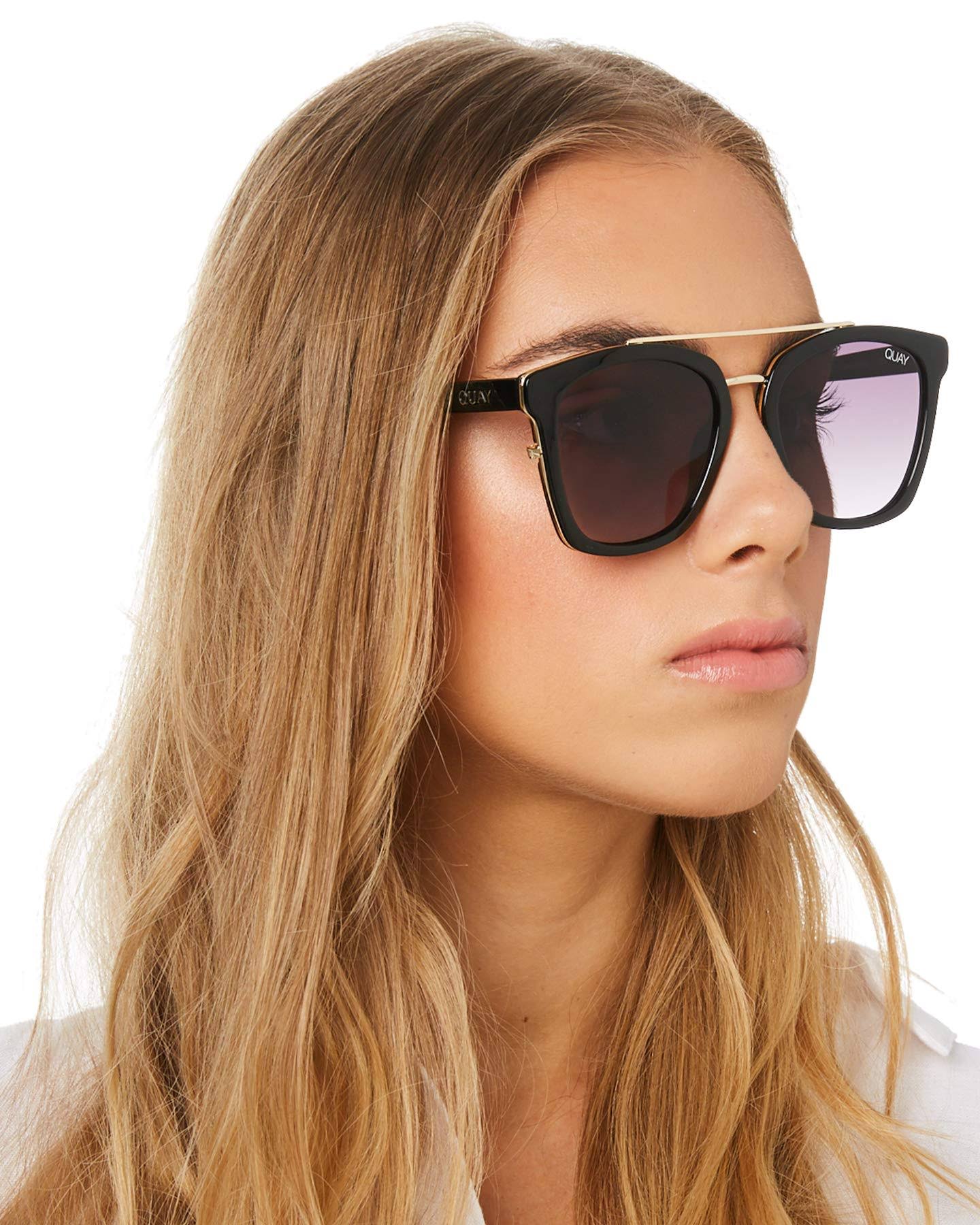 Quay Australia Sweet Dreams Sunglasses - Black/SG33VHTP_AYQVH