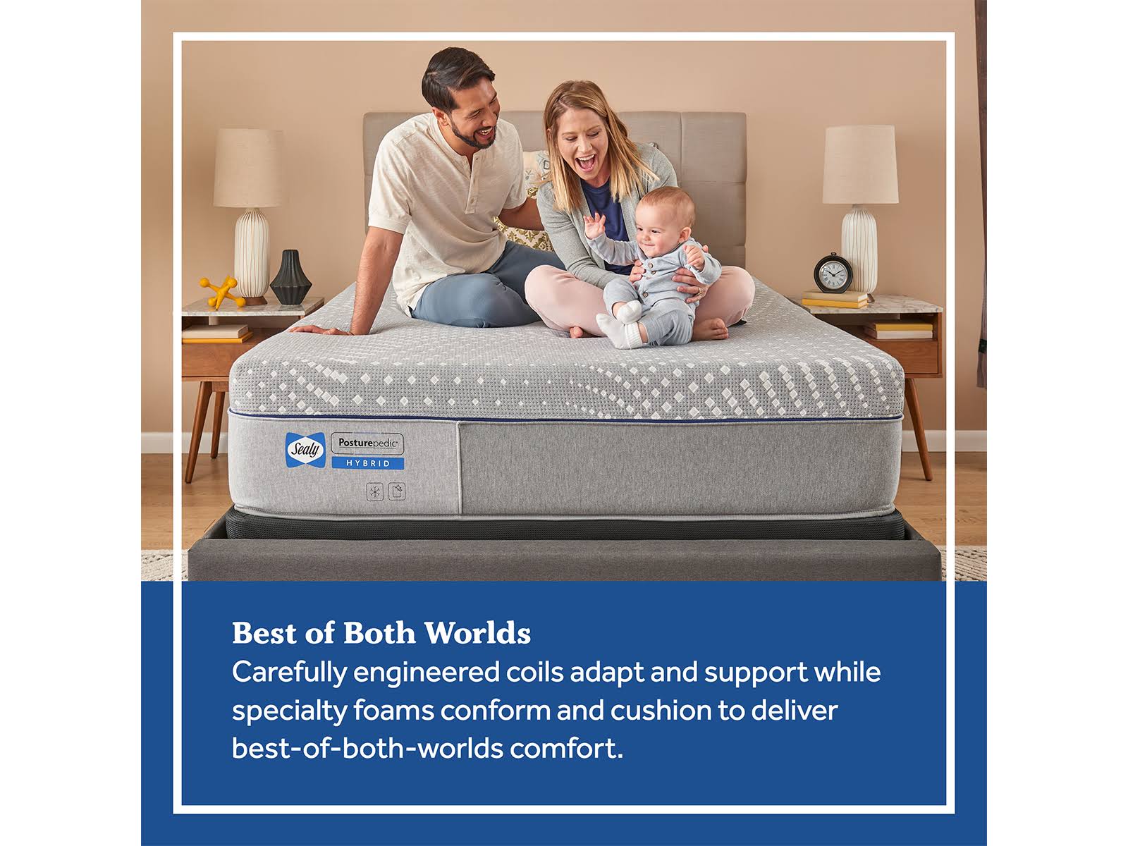 Sealy Full Mattress | Hybrid | Firm Posturepedic L1 19IEPVJQ_JDDZQ