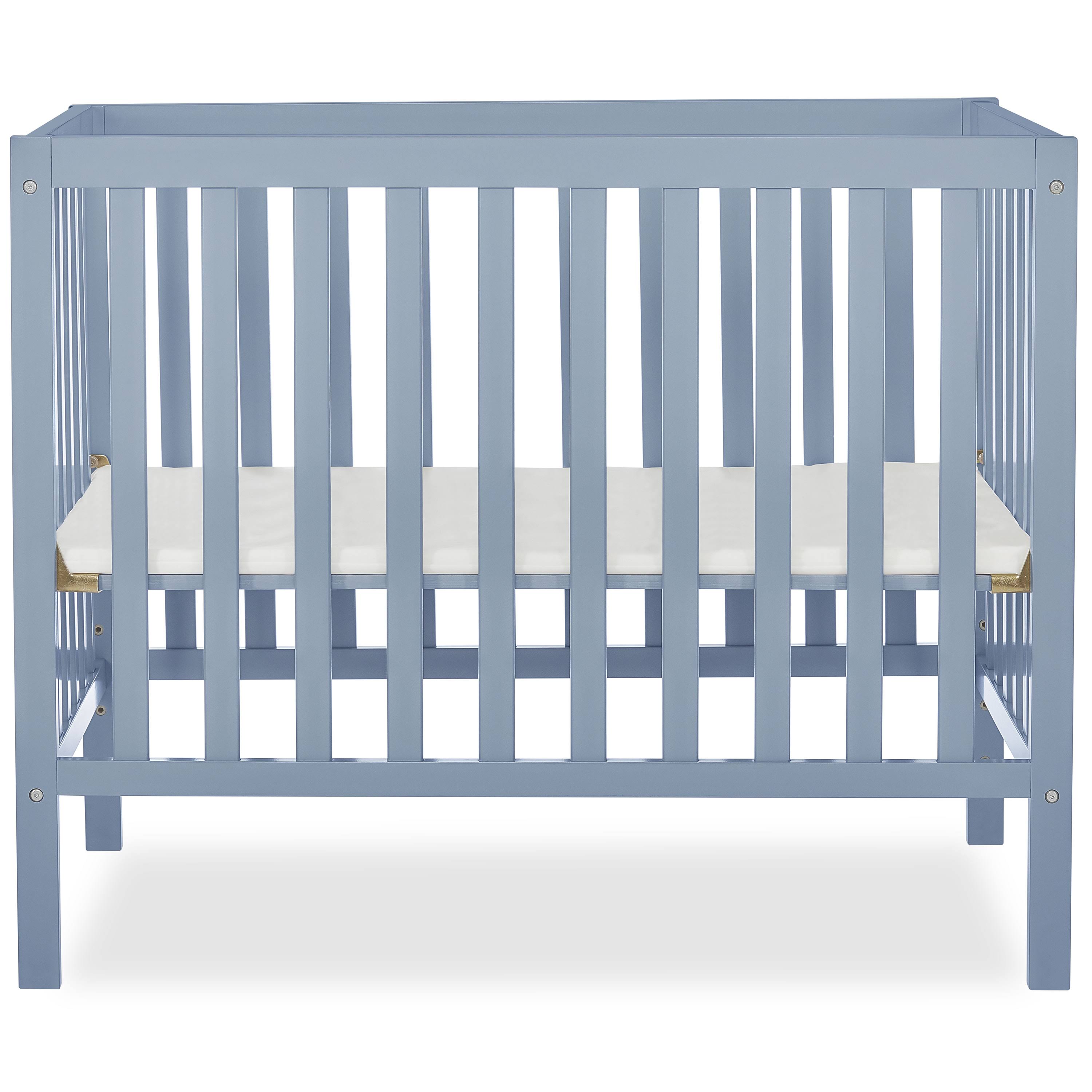 Dream On Me Edgewood 4 In 1 Convertible Mini Crib - Dusty WGHPF1JD_JSRFY
