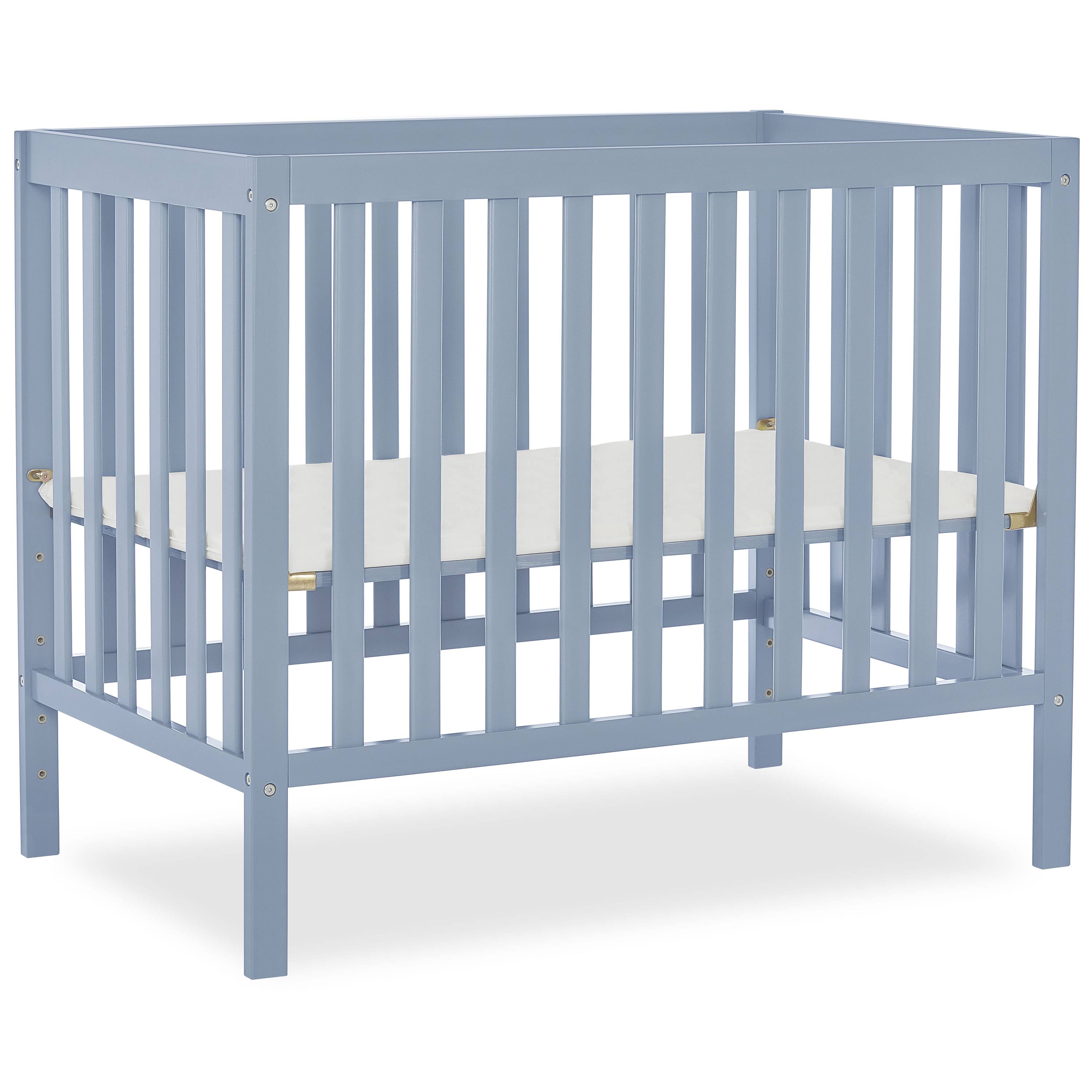 Dream On Me Edgewood 4 In 1 Convertible Mini Crib - Dusty WGHPF1JD_JSRFY