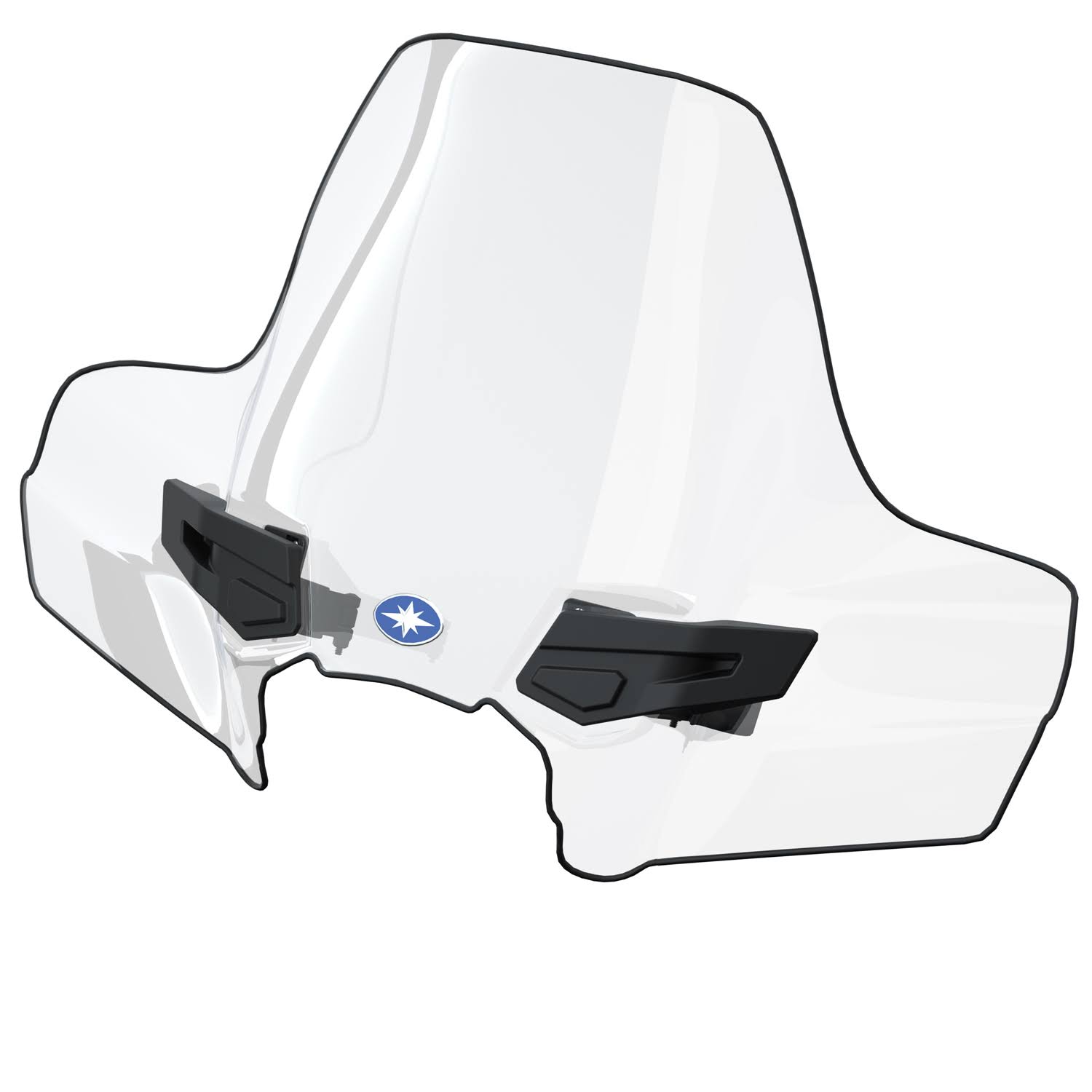 Polaris Lock & Ride Tall Windshield- UKO2BLAR_BSQ2U