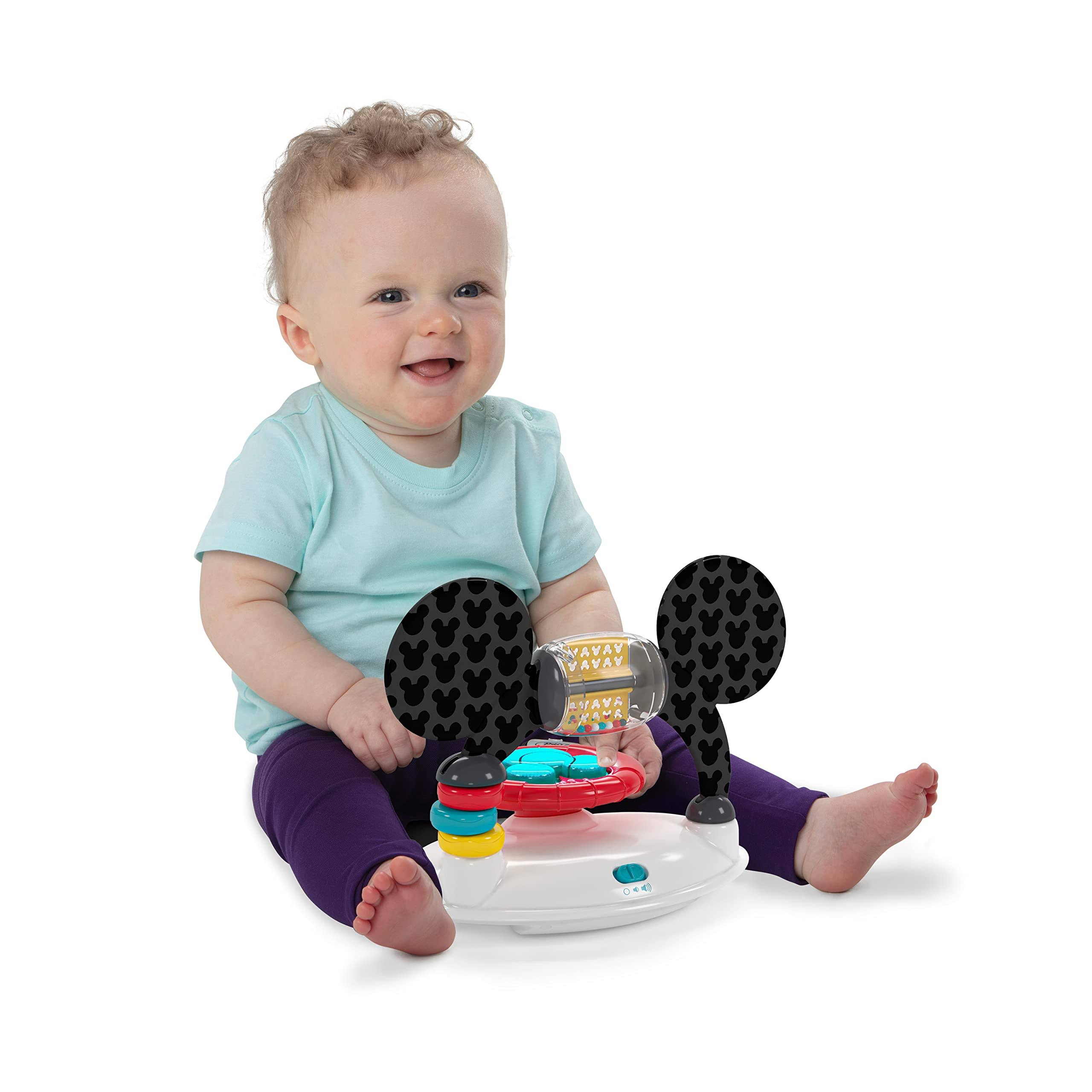 Bright Starts Disney Baby Mickey Mouse 2-In-1 Activity Walker Original Bestie, Unisex 6 Months+ Z8COPLBX_BSZKO