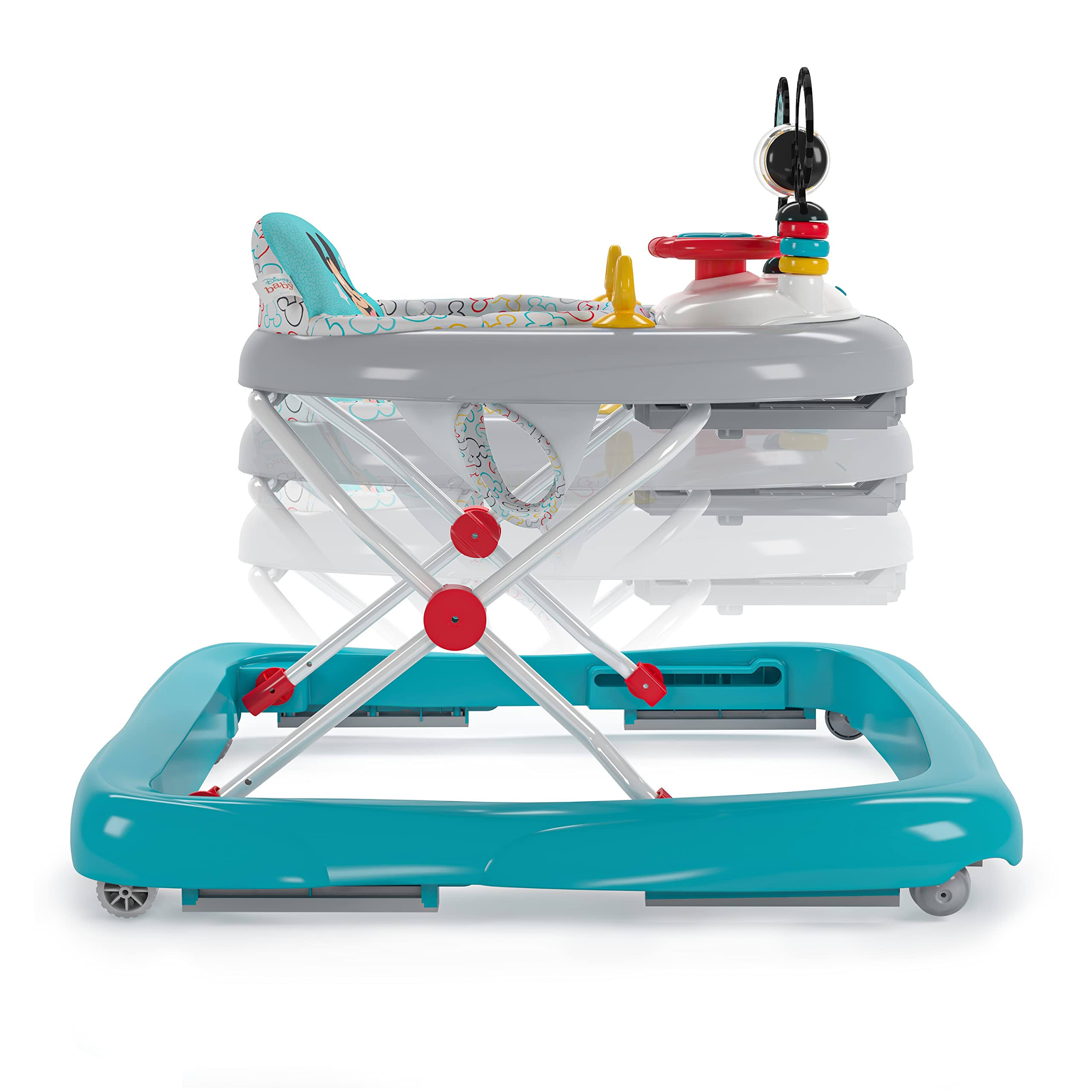 Bright Starts Disney Baby Mickey Mouse 2-In-1 Activity Walker Original Bestie, Unisex 6 Months+ Z8COPLBX_BSZKO