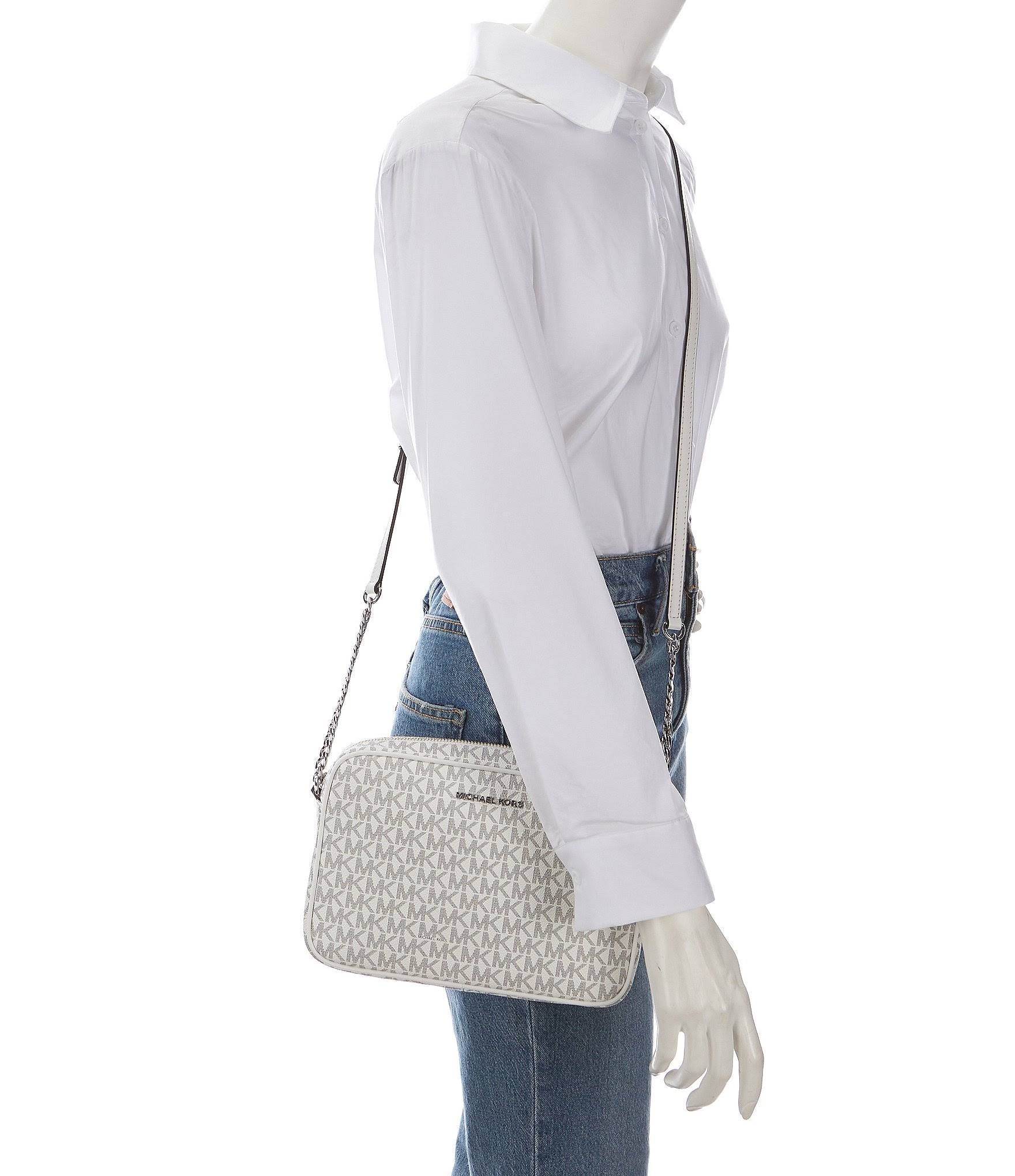 Michael Kors Signature Jet Set Large Eastwest Crossbody Bag - IGCKMMQE_J80XO