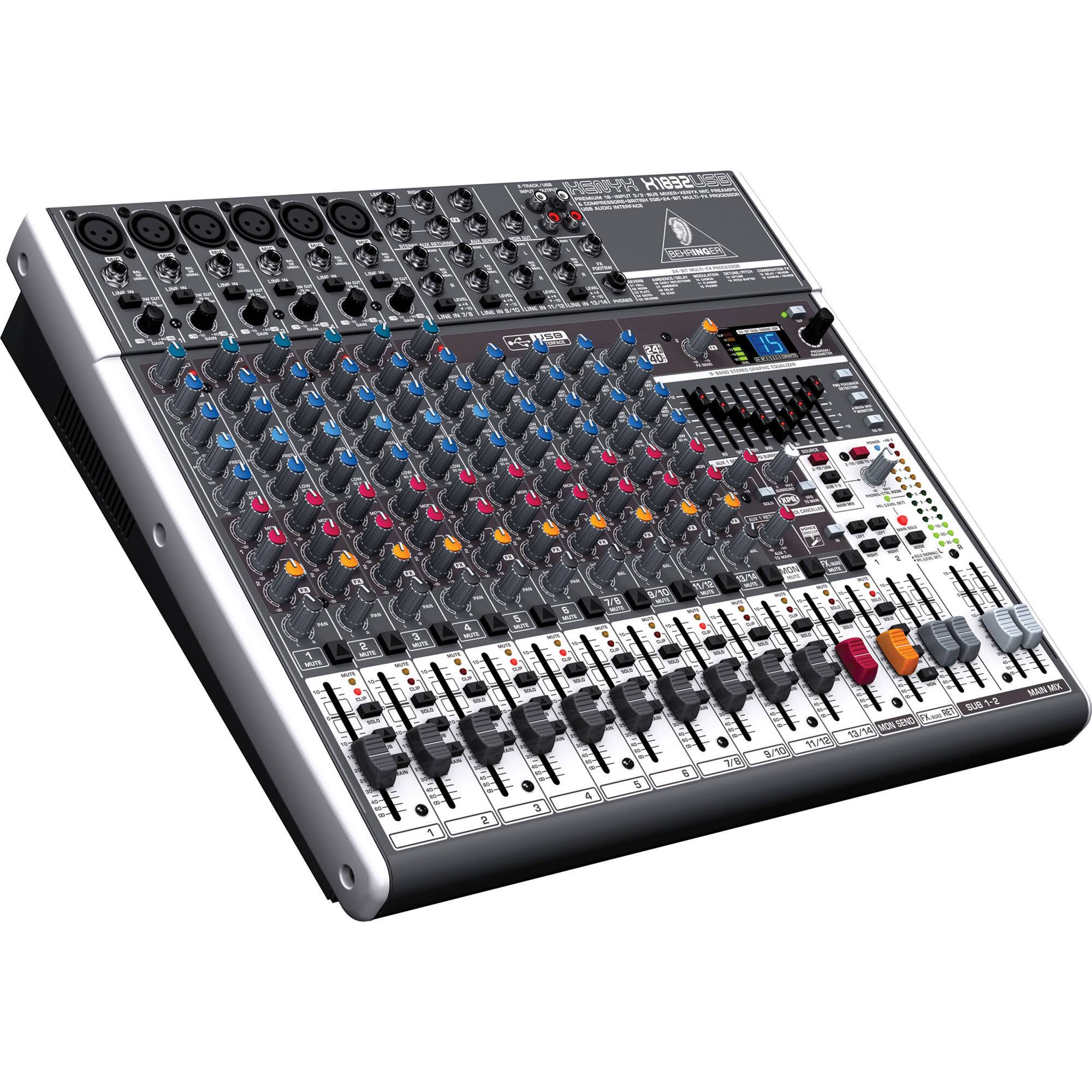 Behringer Xenyx X1832usb - 18-Input Usb Audio EUSU0N5Y_PCV0Z