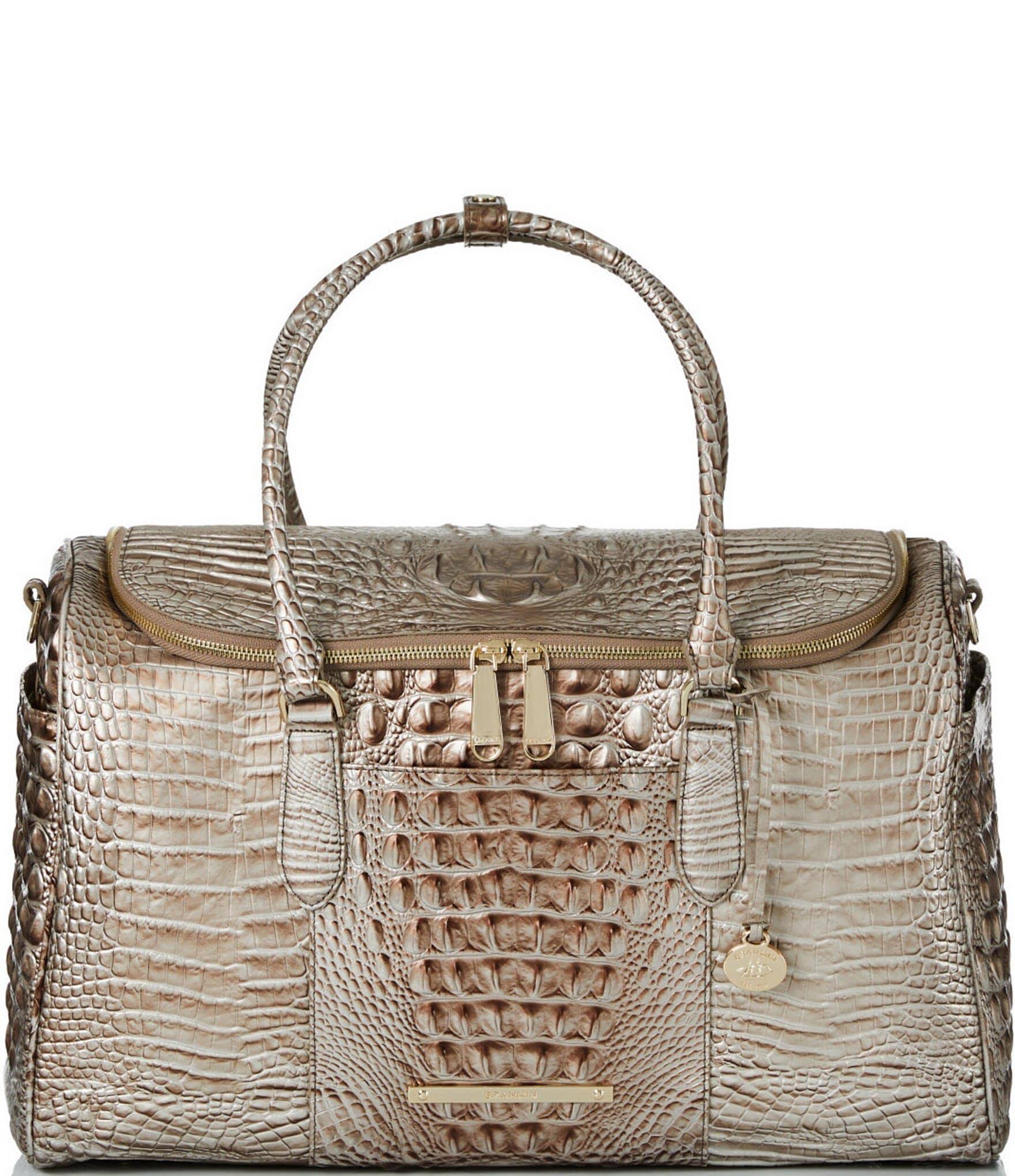 Brahmin Talulla Weekender Bag, Silver, L9KUDADG_JNMH0