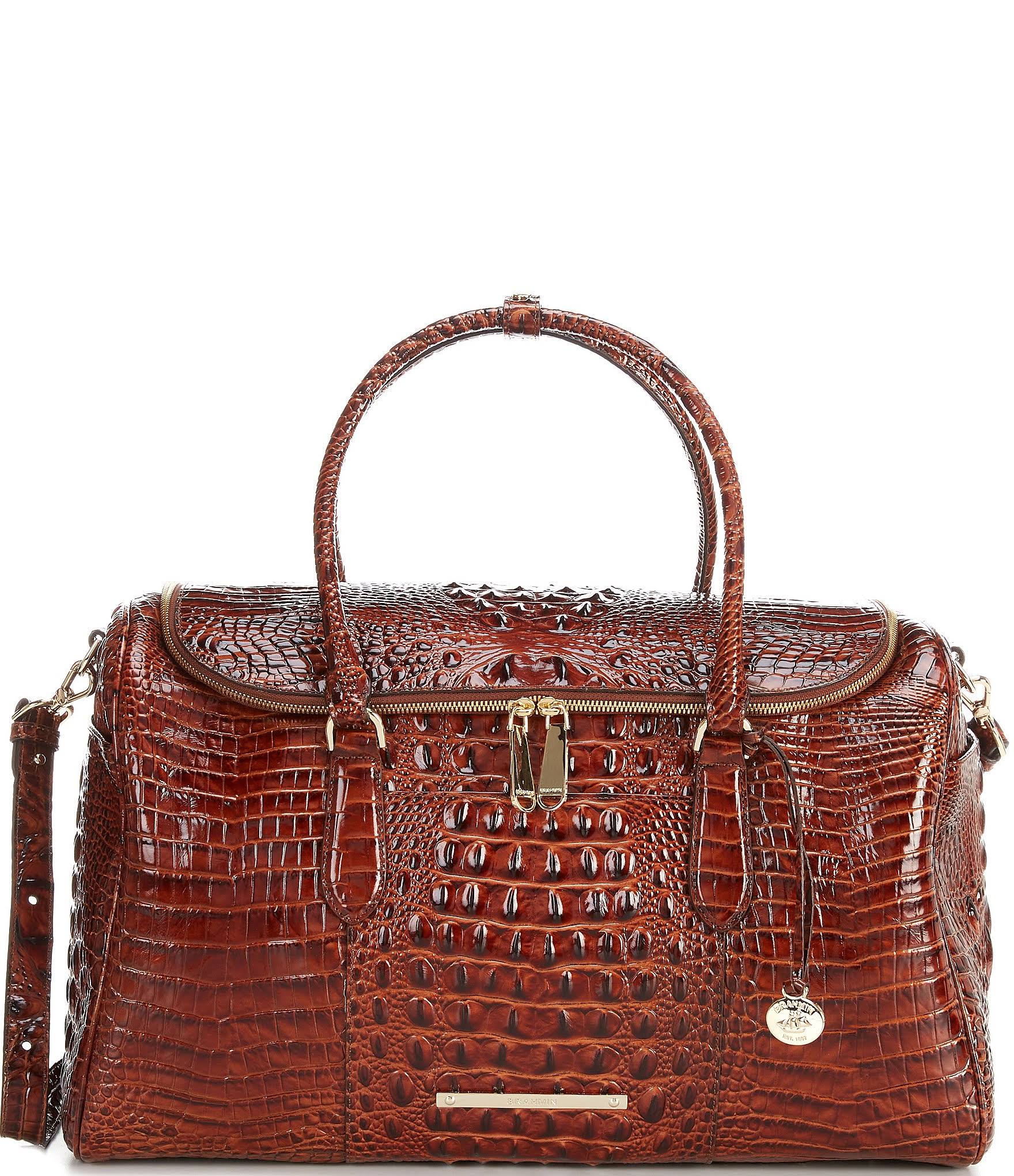 Brahmin Talulla Weekender Bag, Silver, L9KUDADG_JNMH0