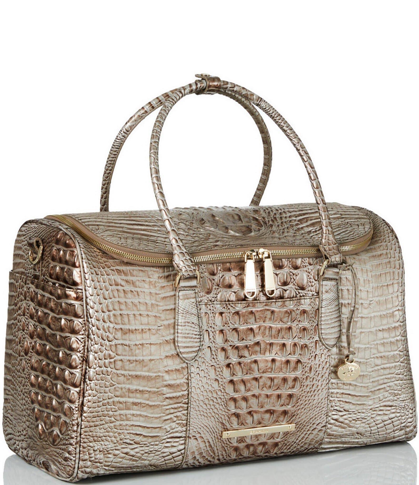 Brahmin Talulla Weekender Bag, Silver, L9KUDADG_JNMH0