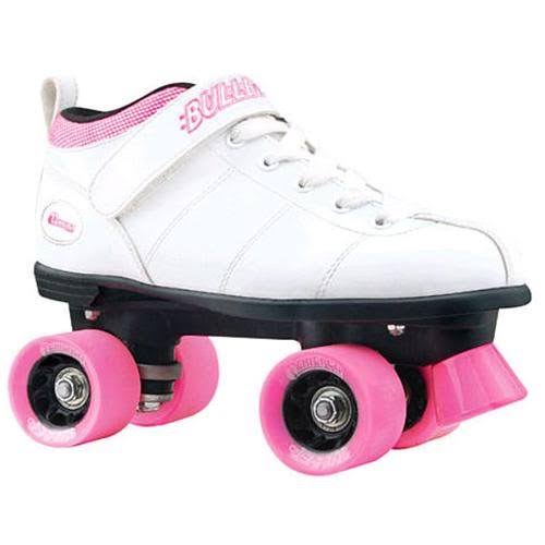 Chicago Ladies Bullet Speed Skates, White/Pink, Size IYME67F8_U0O6K