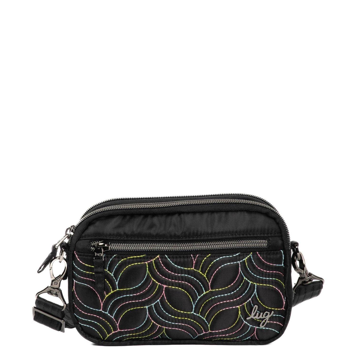 Lug - Super Coupe Convertible Crossbody Bag Black Icepop RBUPTVCZ_BDMAC