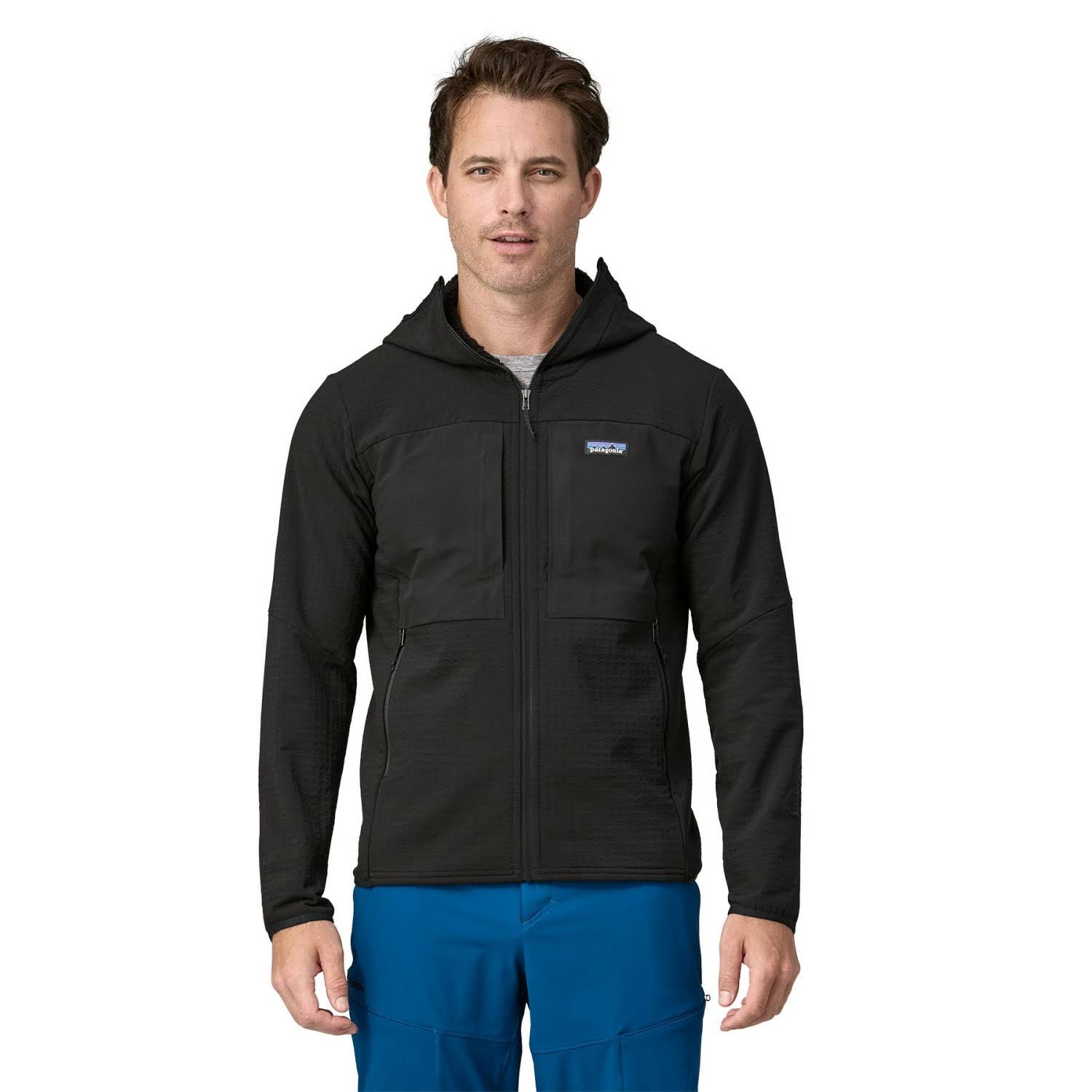 Patagonia Men's R2 Techface Hoody Black / UENEI9B5_MLYZ8
