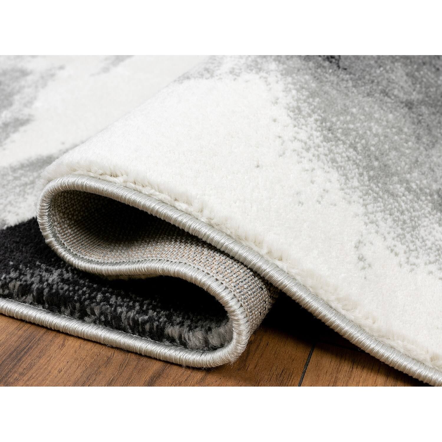 Abani Arto Collection Contemporary 3d Geometric Area Rug - 6' X 9' IUEX26CW_OK7KK