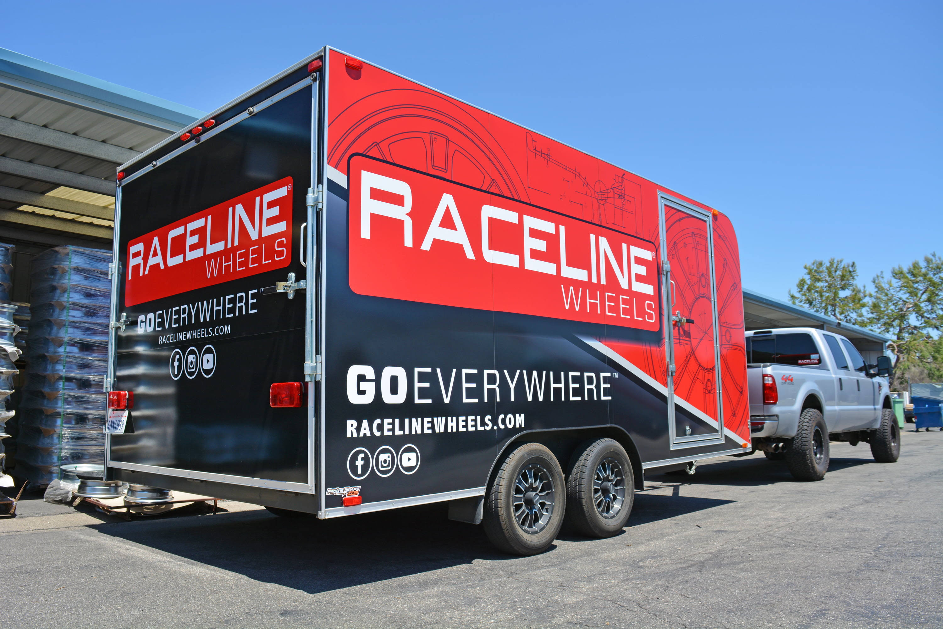 Raceline 860m-46012 860m Mamba Trailer Wheel Wheels, ECB18BOG_US6GC