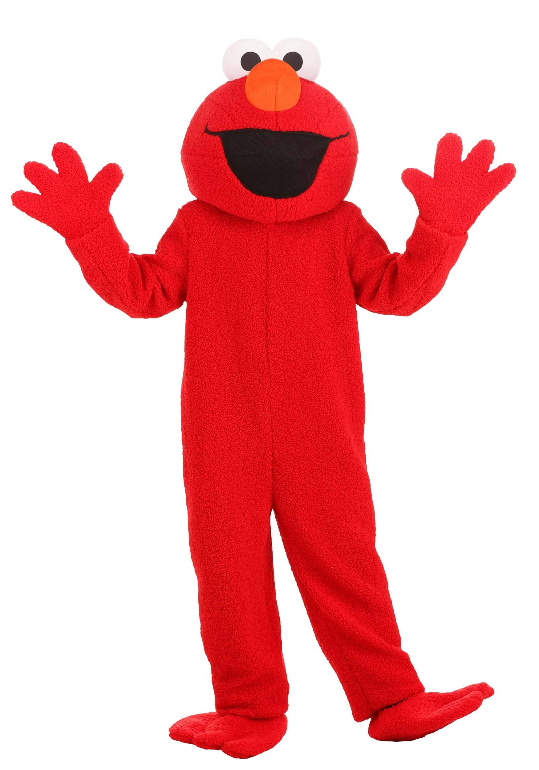 Sesame Street Elmo Mascot Adult Costume | Elmo Costumes | Adult | Mens | Orange/Red/White | Xl | Fun 6W4NEOKE_BO9B6