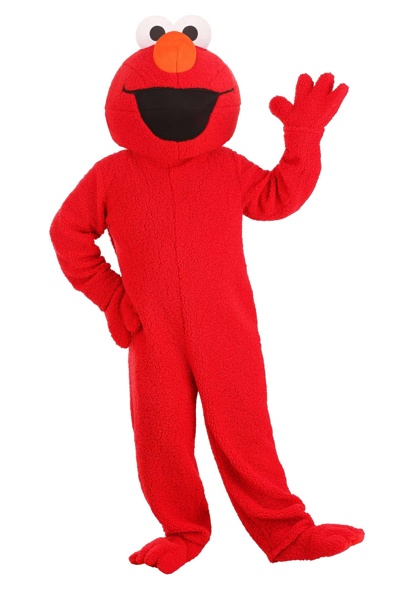 Sesame Street Elmo Mascot Adult Costume | Elmo Costumes | Adult | Mens | Orange/Red/White | Xl | Fun 6W4NEOKE_BO9B6