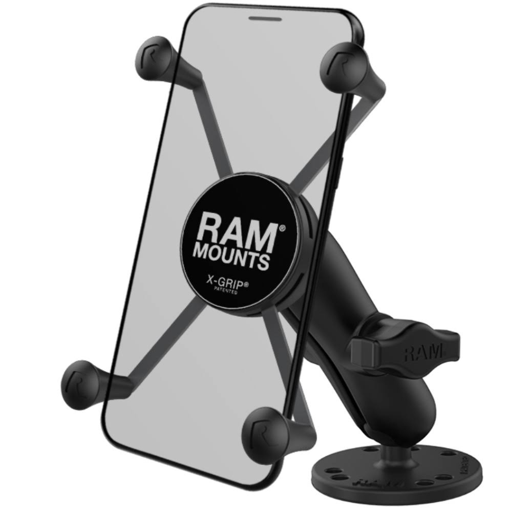 Ram X-Grip Large Phone Mount With Drill-Down Base - Ram-B-138-UPNDA6BB_LB2EO