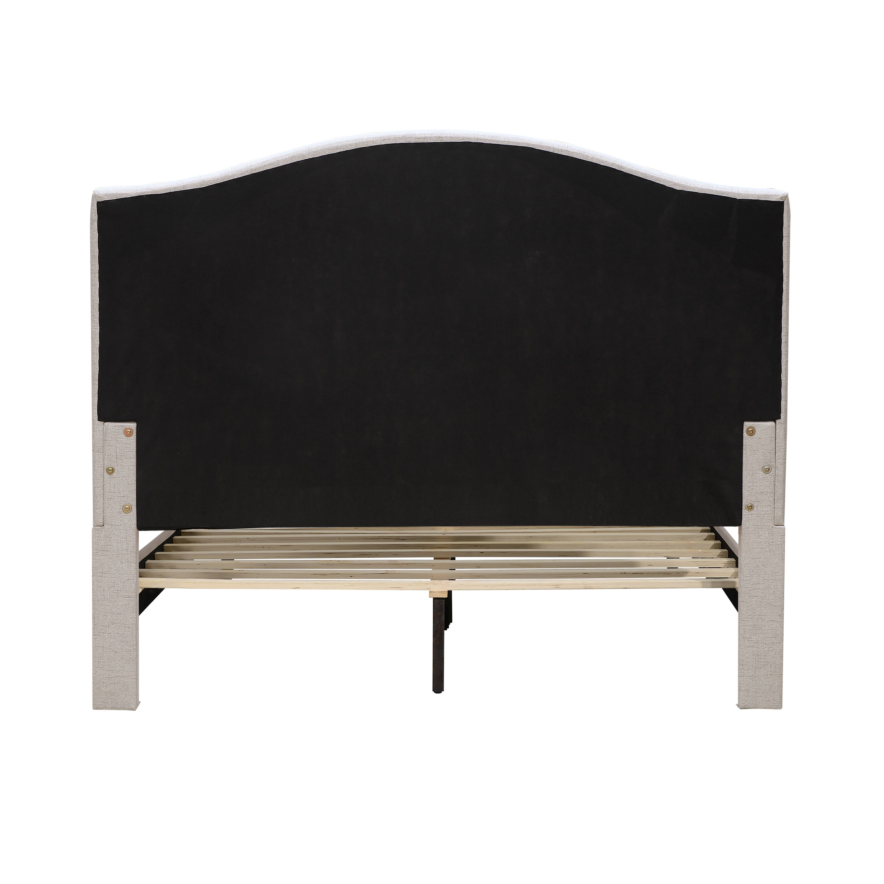 Button Tufted Upholstered California King Platform B0YPTLQZ_EKBI9