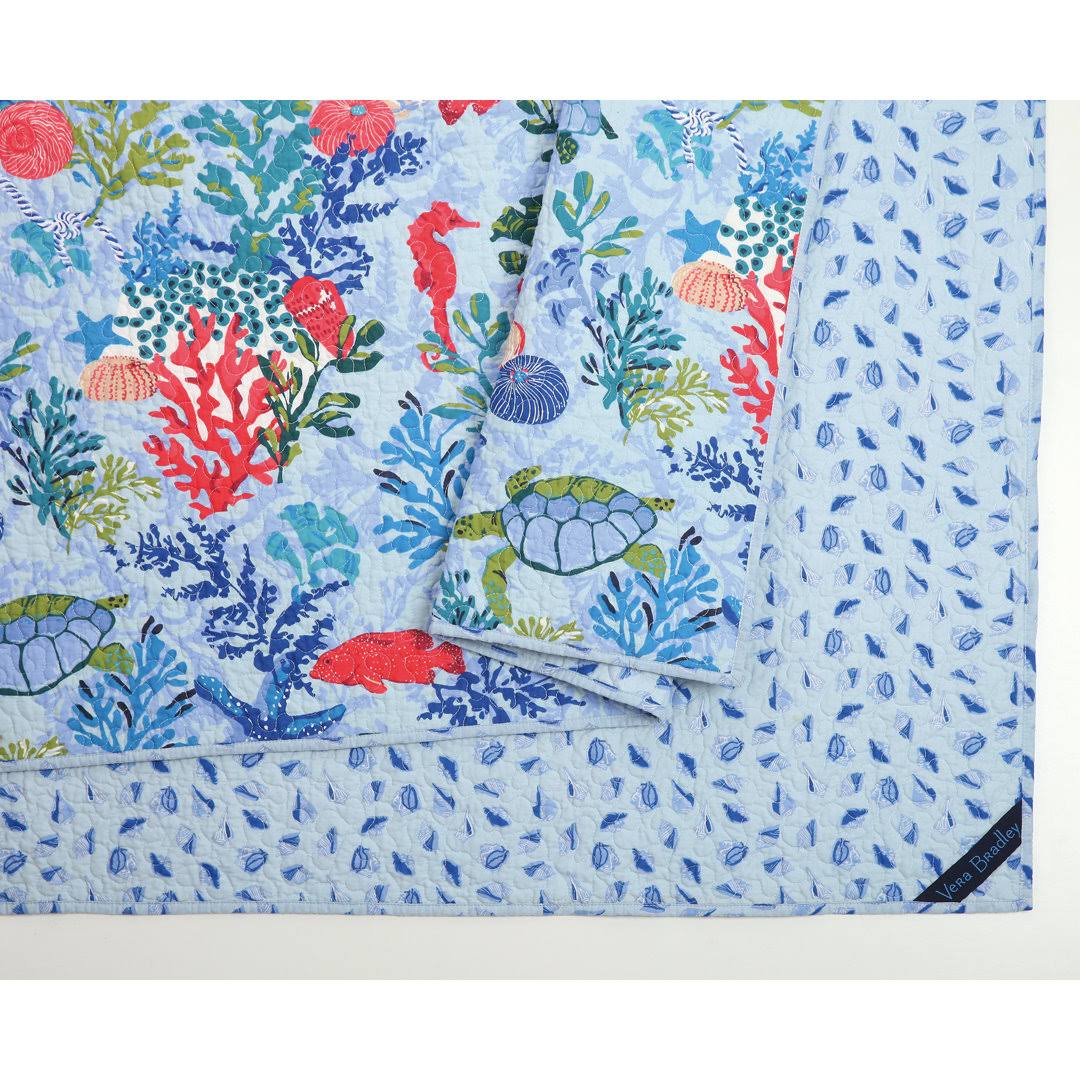 Vera Bradley Shore Thing Quilt, Twin, E6GM2DLH_ACRIM