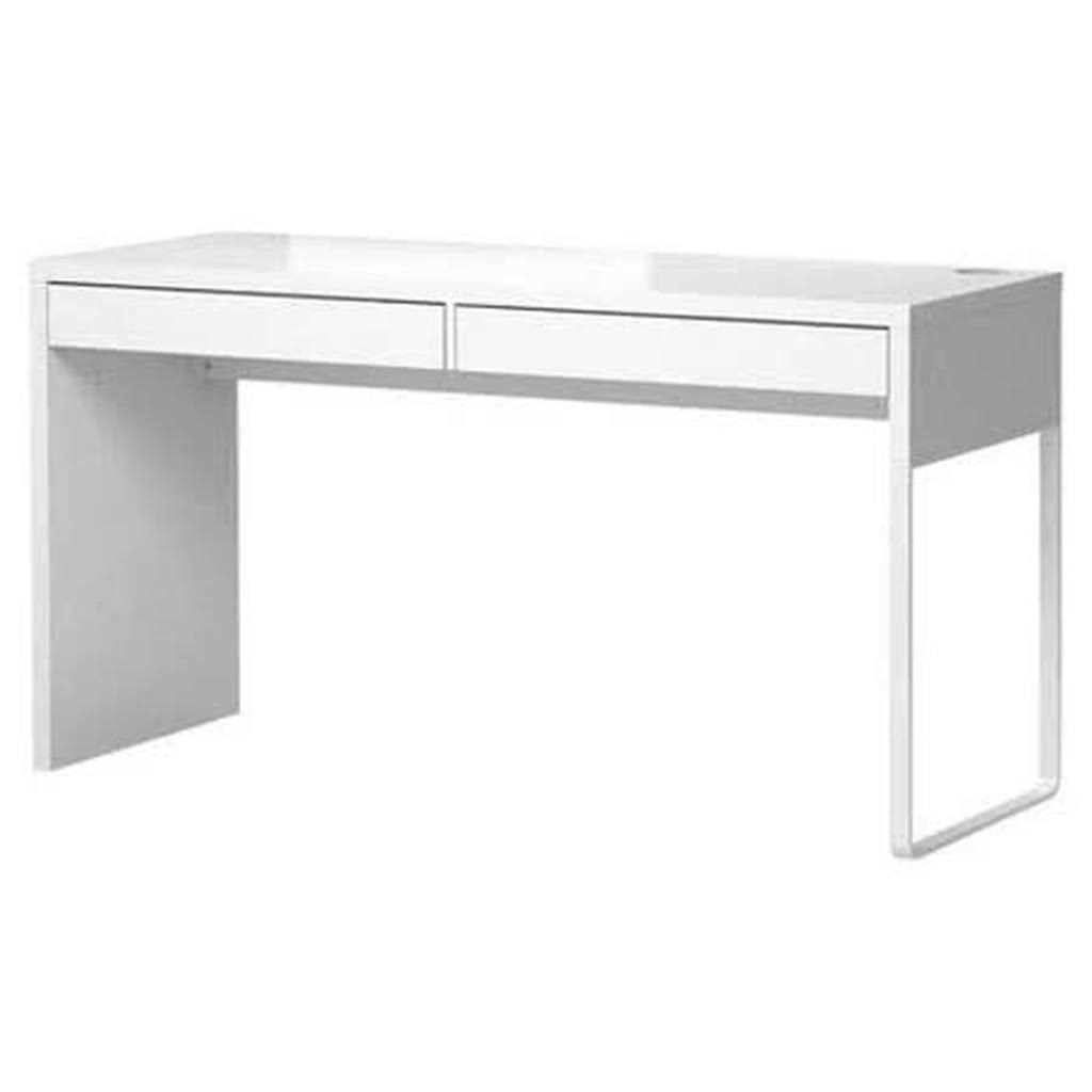 Ikea Computer Desk Workstation, White, Micke 38210.51411.SQZCQTBG_4QDLG