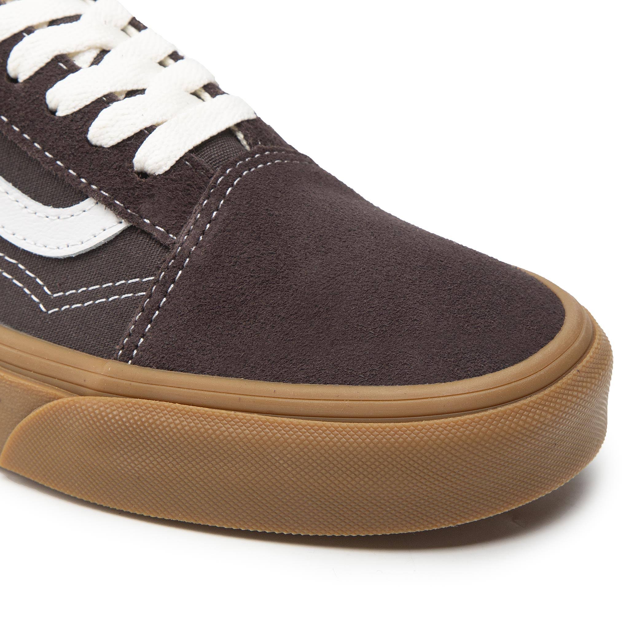 Vans Old Skool Shoe - Vintage Gum Chocolate L7RMLKAP_QYUNX