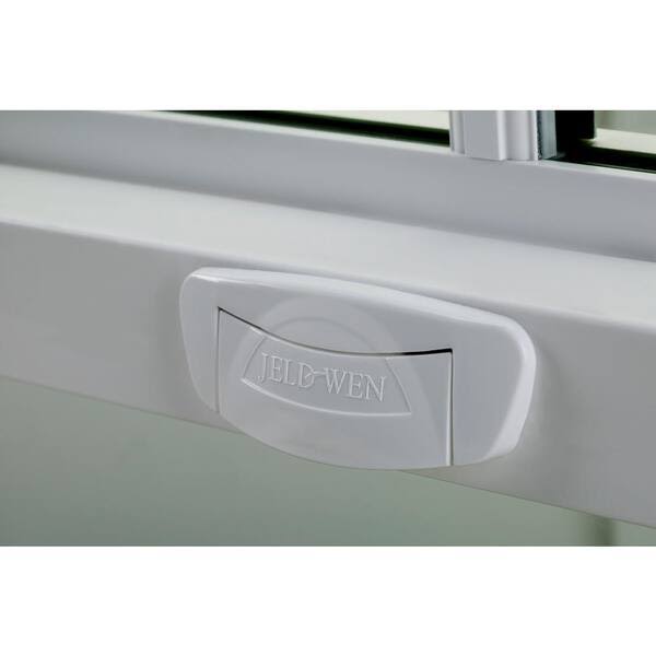 Jeld-Wen 36 In. X 54 In. V-4500 Series White Single-Hung Vinyl Window With Fiberglass Mesh EQWL8YIA_QUHT9