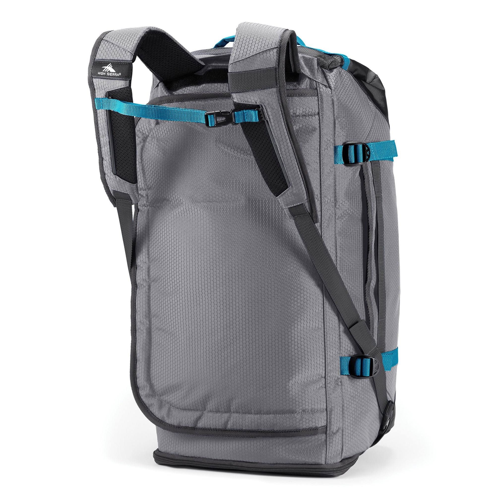High Sierra Fairlead Travel/Duffel Backpack Steel Grey/Mercury/KNHGIX9V_9XP1Z