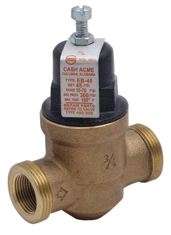 Cash Acme 23156-0045 Pressure Reducing Valve 1 In. VETOK7JB_BRBW3