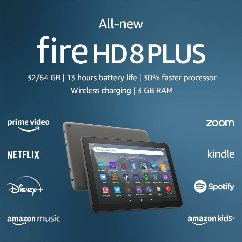 Amazon - Fire Hd 8 Plus Tablet (2022) 32gb 0OG37CPS_LUUTI